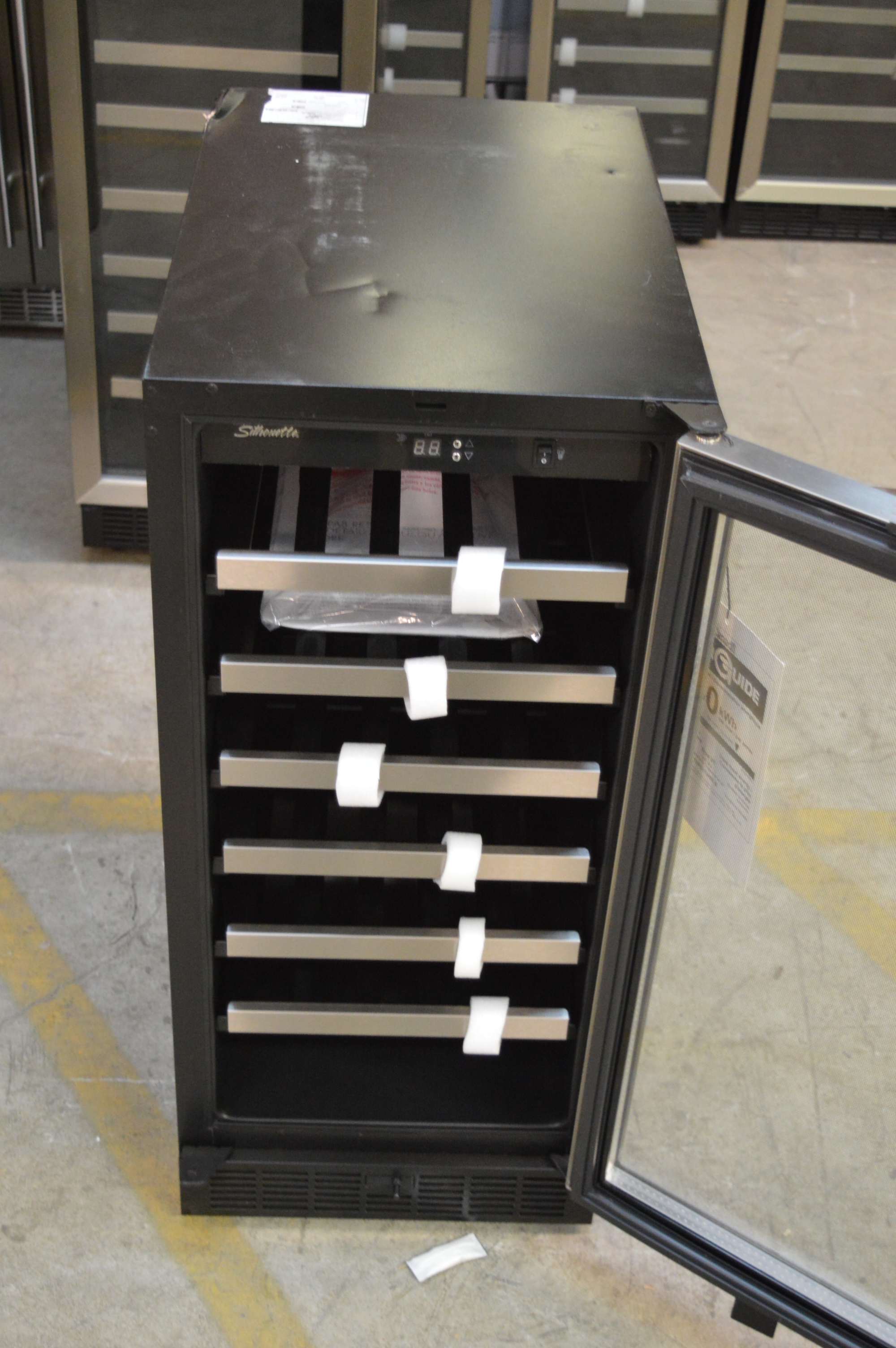 Danby Dwc1534bls 15 Stainless Built In Wine Cooler Nob 13595 Cln