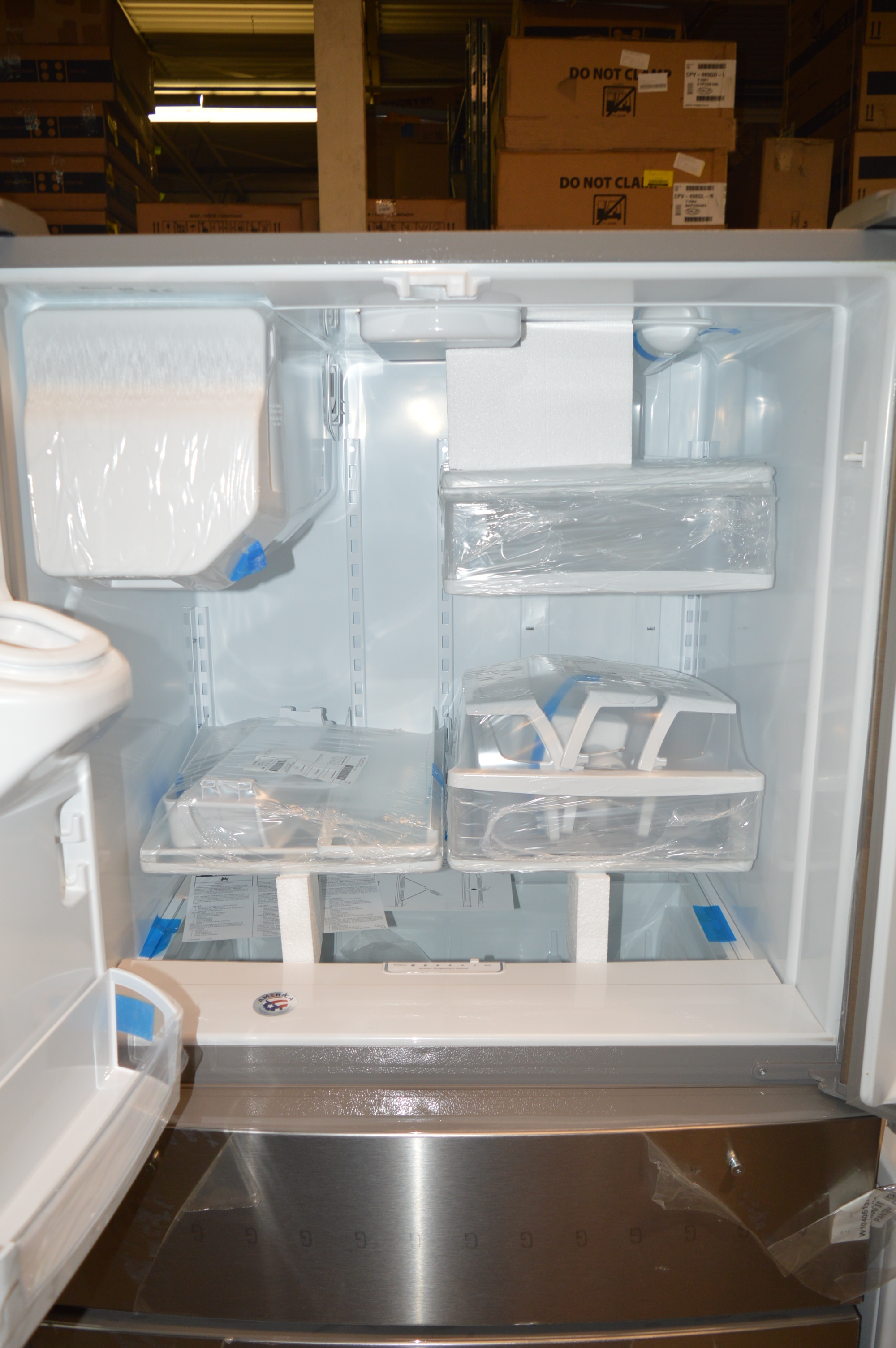 Whirlpool Wrx735sdbm 36 Stainless French Door Refrigerator Nob