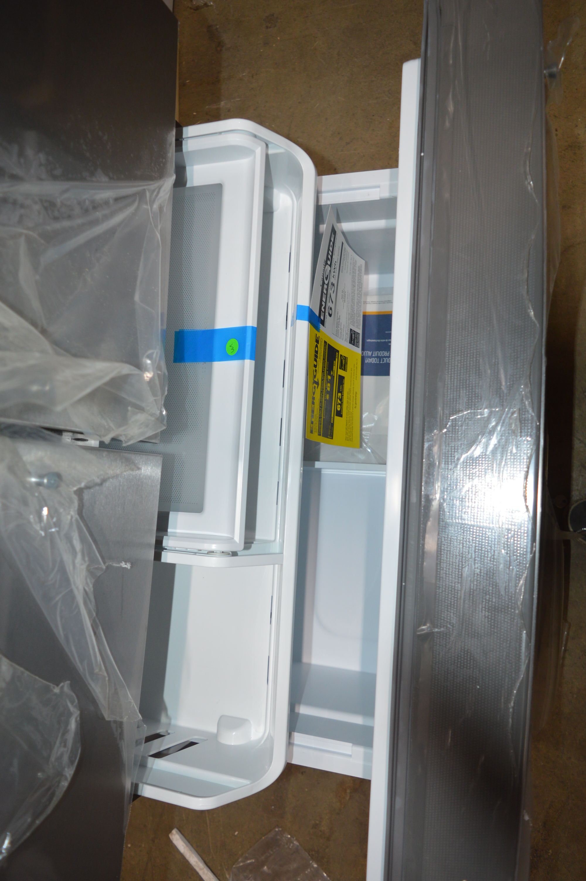 KitchenAid KRFC604FSS 36" Stainless French Door Refrigerator NOB CD