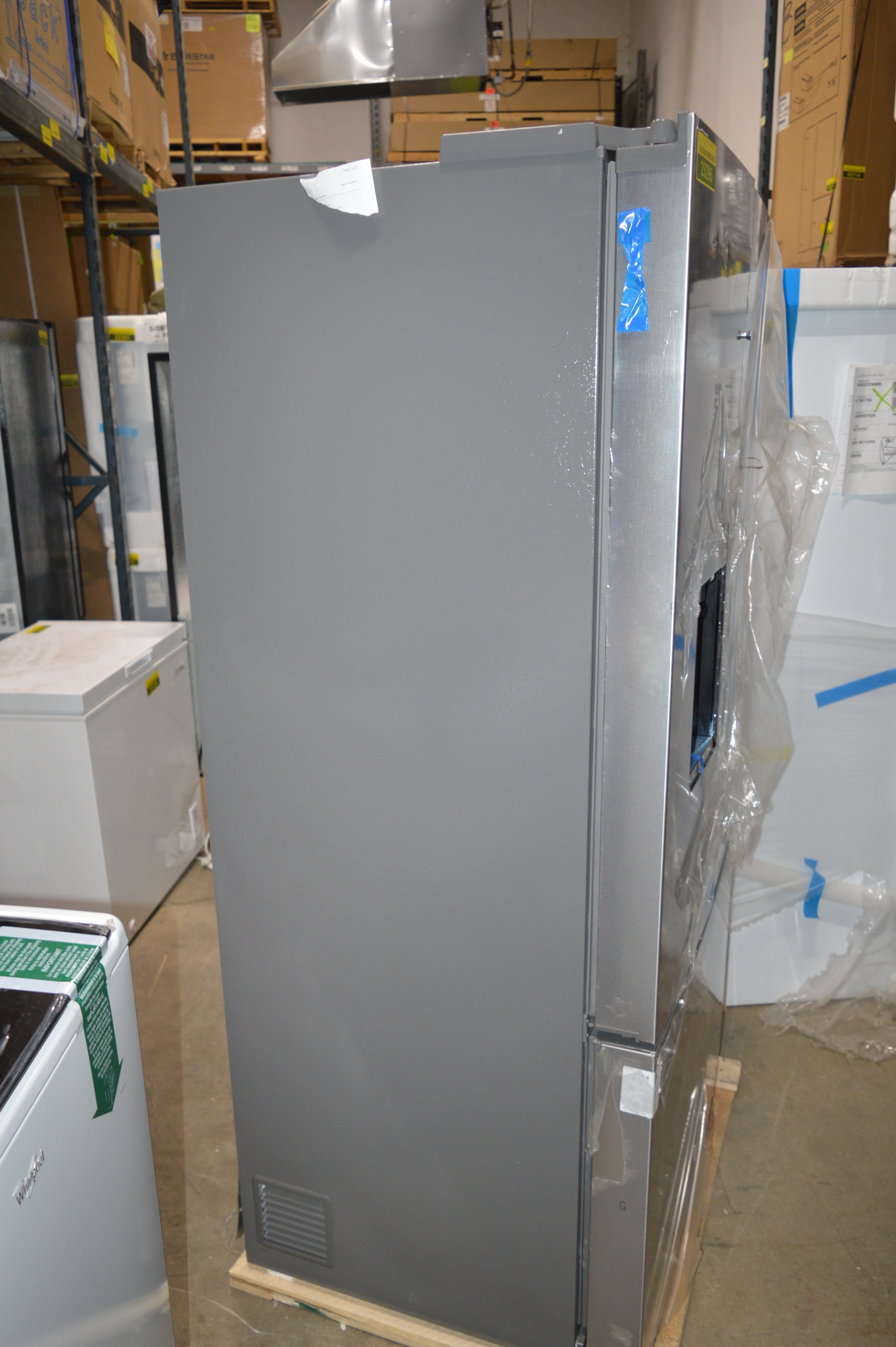 KitchenAid KRFC604FSS 36" Stainless French Door Refrigerator NOB CD