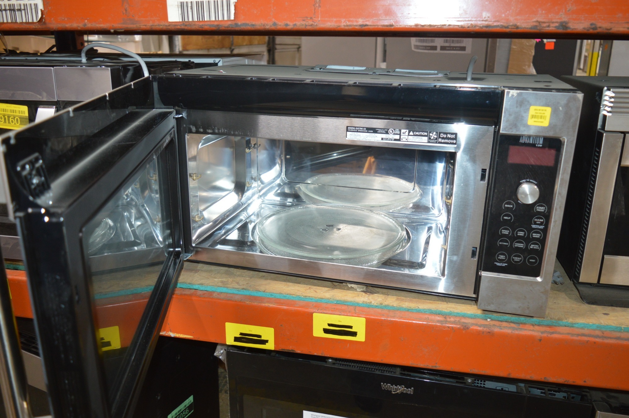 Ge Monogram Zsa1202jss 30 Stainless Over The Range Microwave Nob