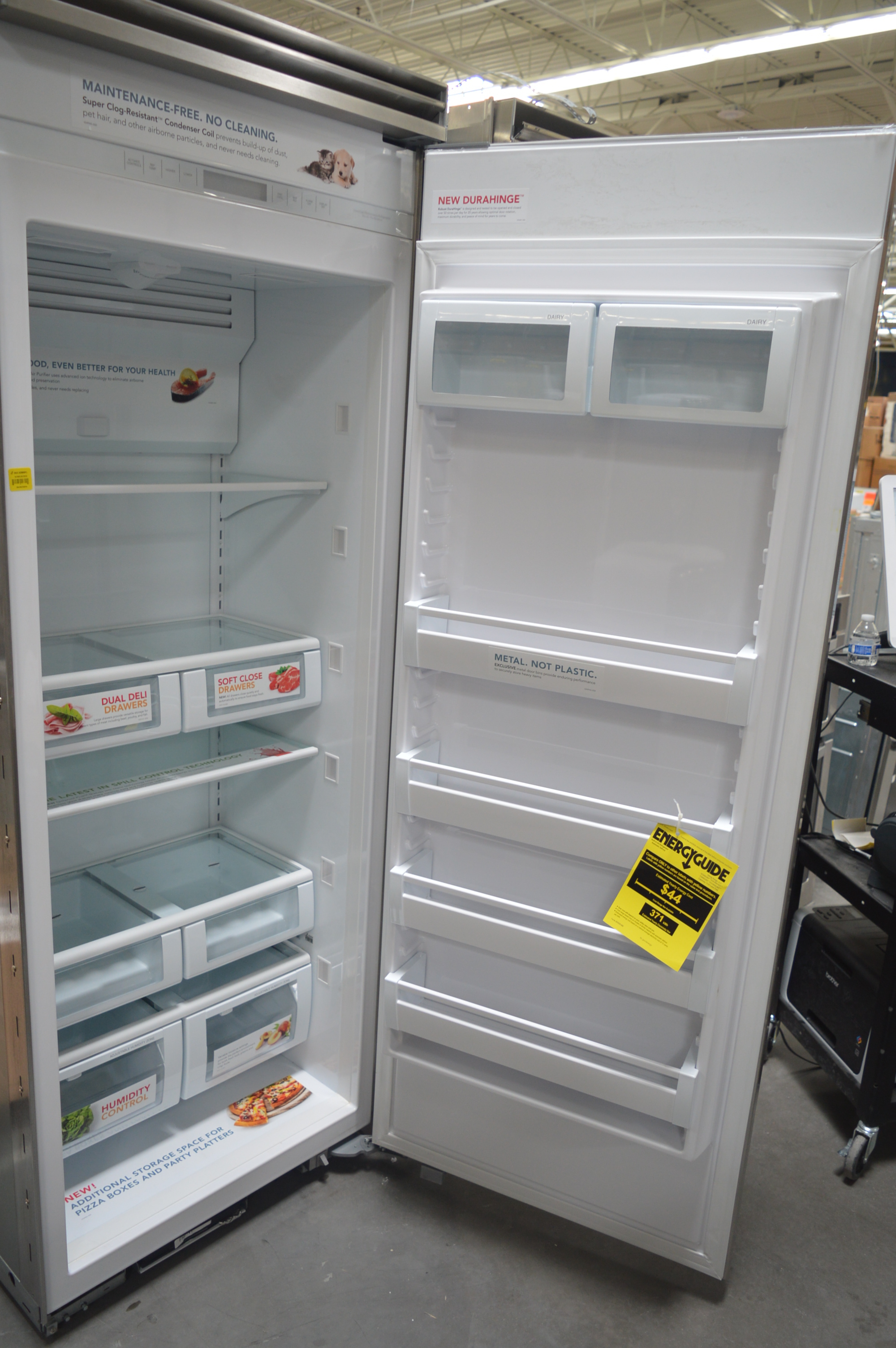 Viking Pro Vcrb5303rss 30 Stainless Full Column Refrigerator Nob