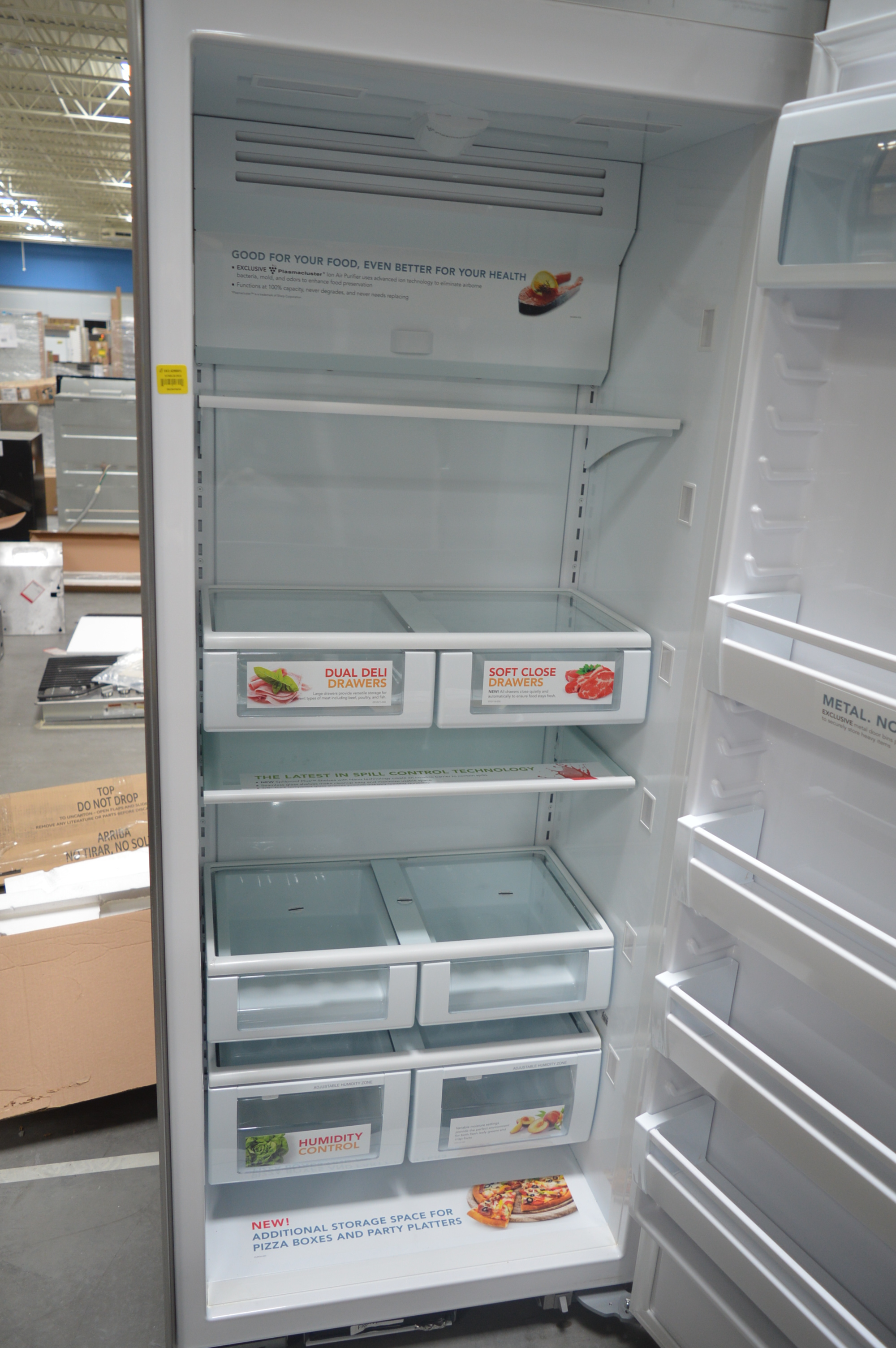 Viking Pro Vcrb5303rss 30 Stainless Full Column Refrigerator Nob