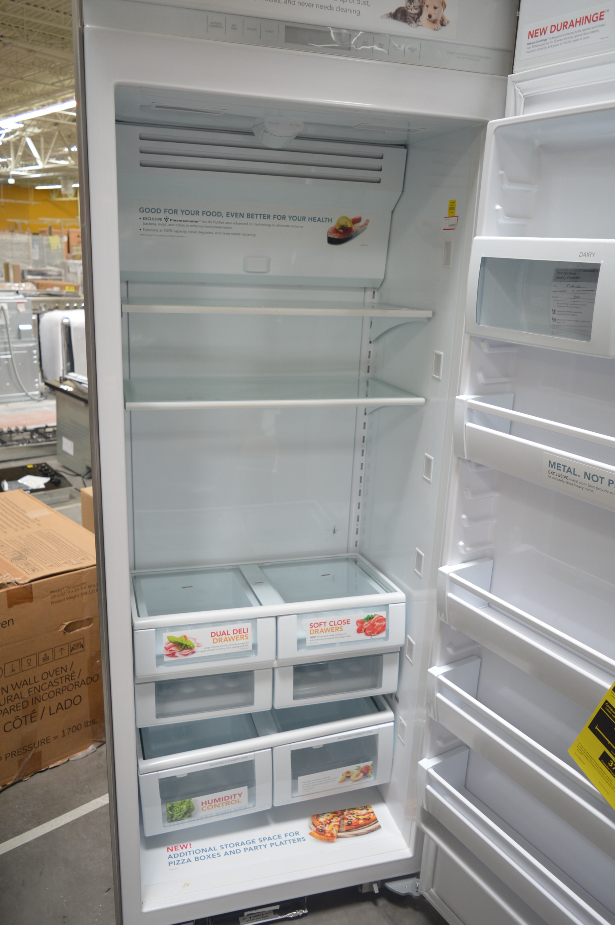 Viking Pro Vcrb5303rss 30 Stainless Built In Column Refrigerator
