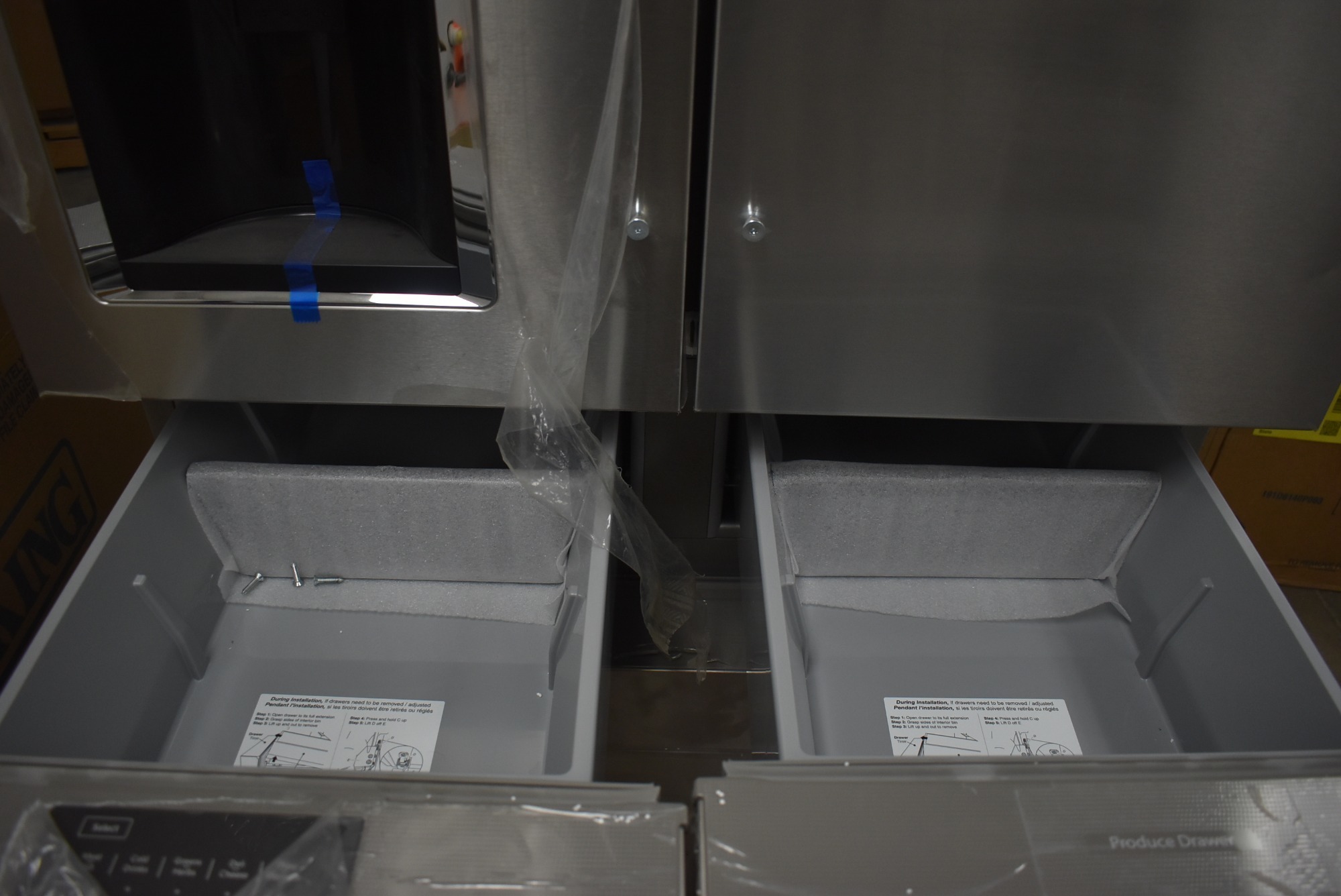 Kitchenaid Krmf706ess 36 Stainless French Door Refrigerator Nob