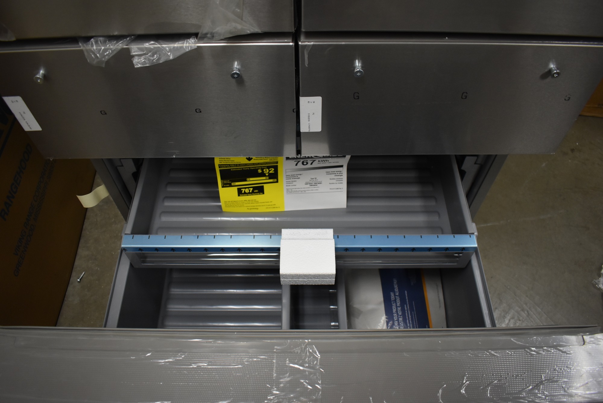 Kitchenaid Krmf706ess 36 Stainless French Door Refrigerator Nob
