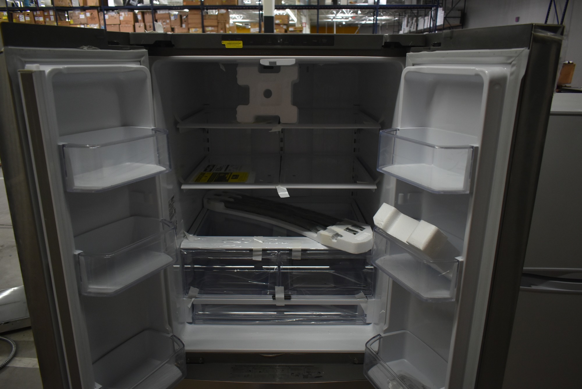 Samsung Rf220nctasr 30 Stainless French Door Refrigerator Nob