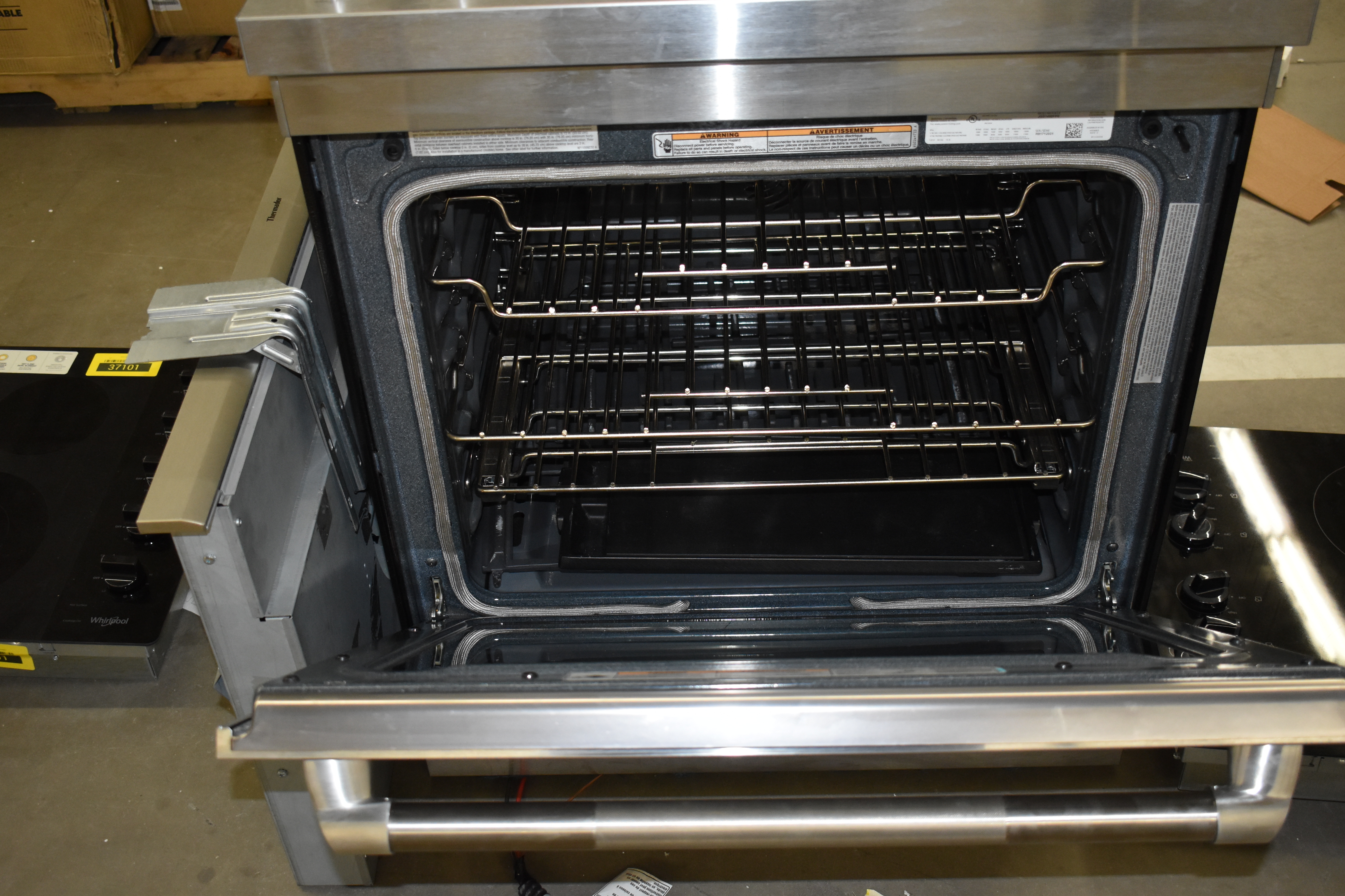 Jenn Air Jgs1450fp 30 Stainless Slide In Gas Range Nob 37162 Mad