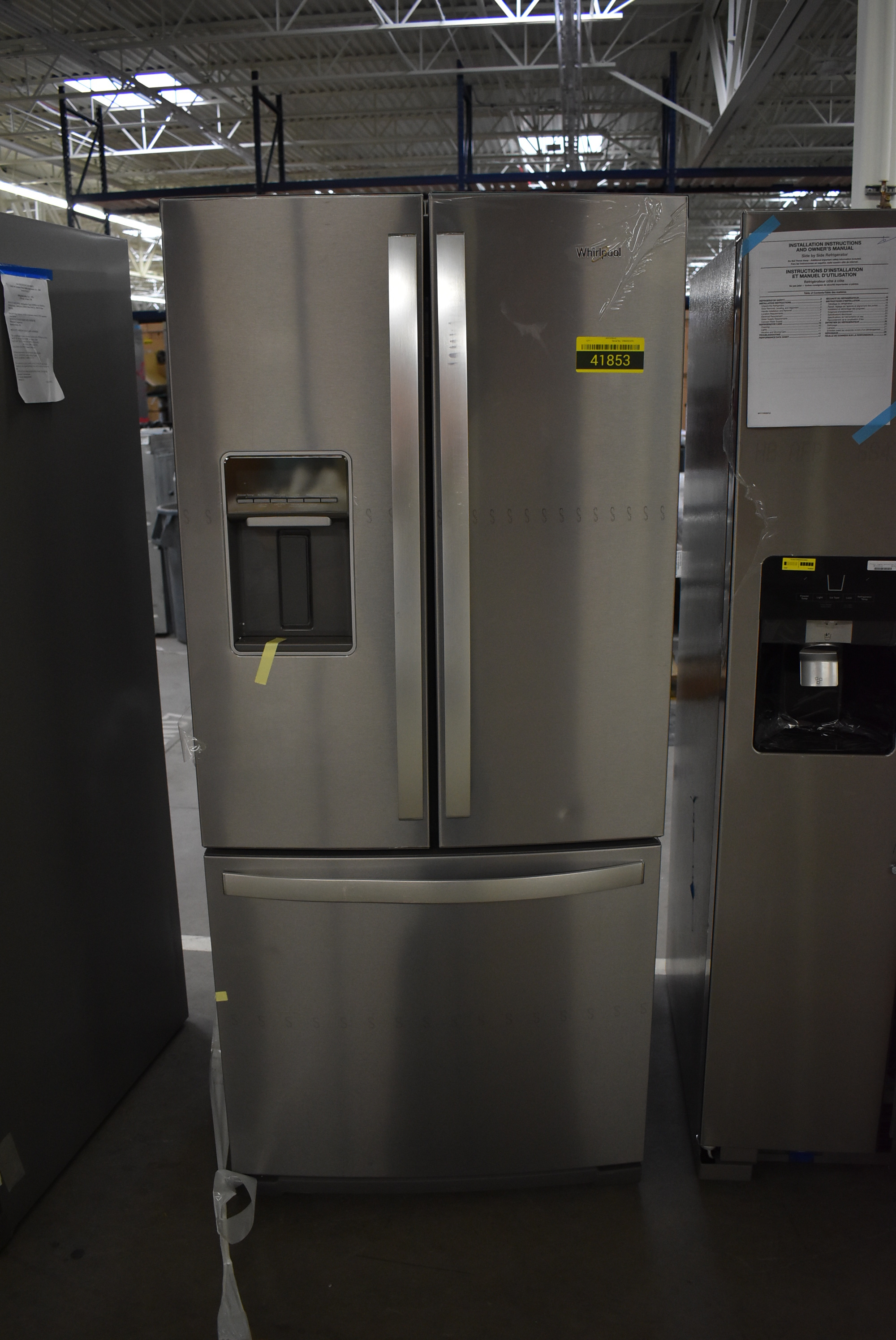 Whirlpool Wrf560sehz 30 Stainless French Door Refrigerator