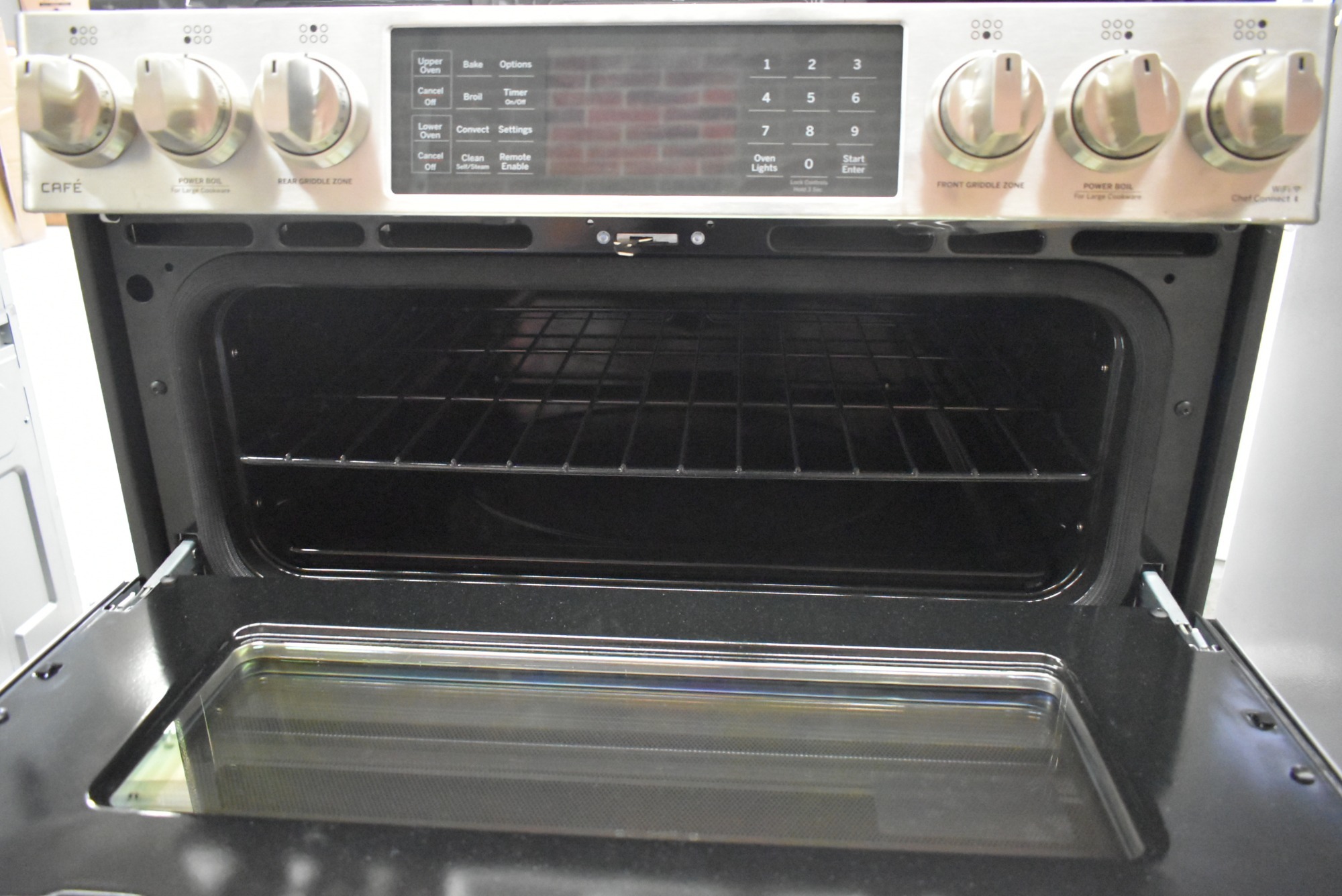 GE Cafe C2S995SELSS 30" Stainless SlideIn Dual Fuel Range NOB 42193 HRT