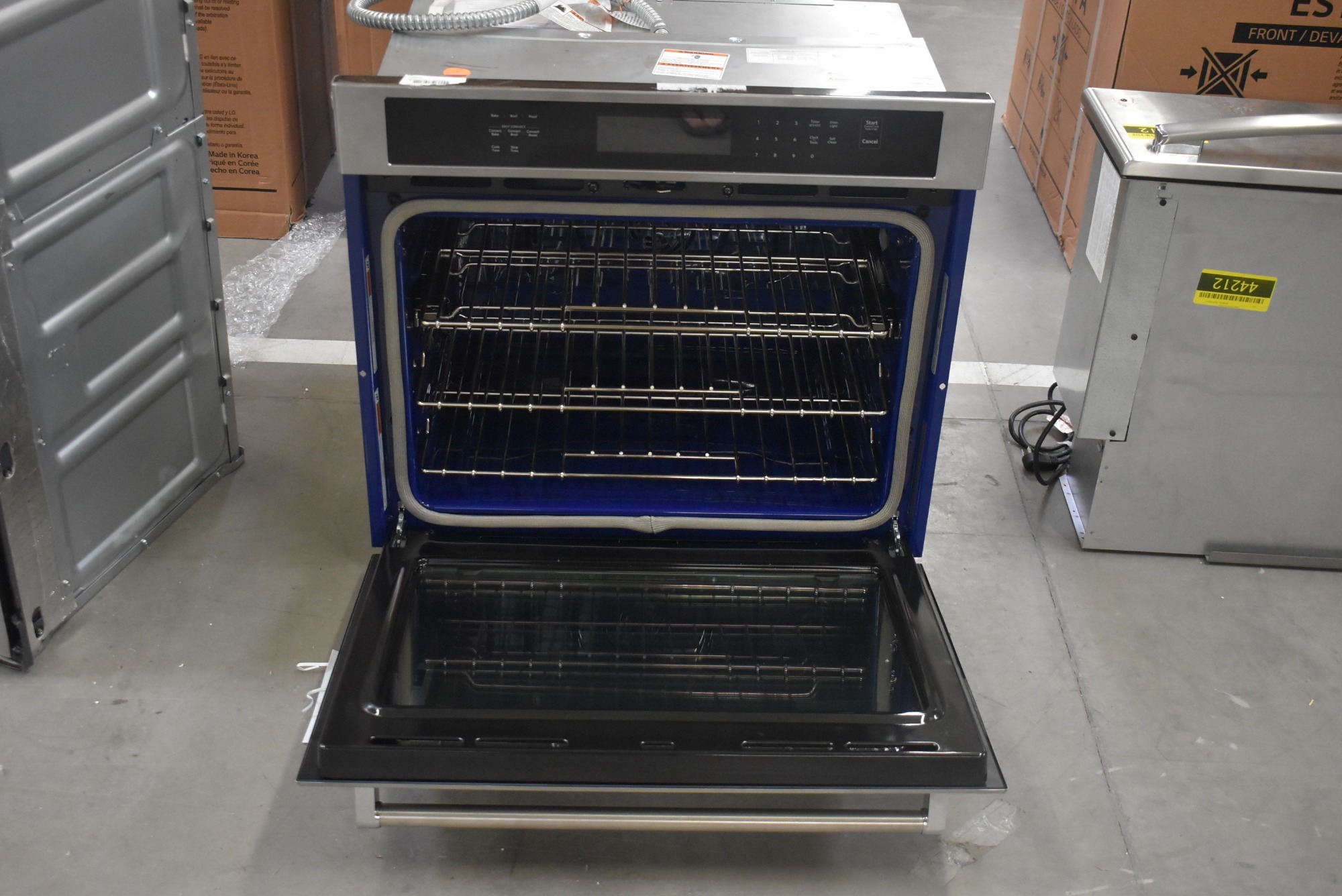Kitchenaid Kose500ess 30 Stainless Single Electric Wall Oven Nob