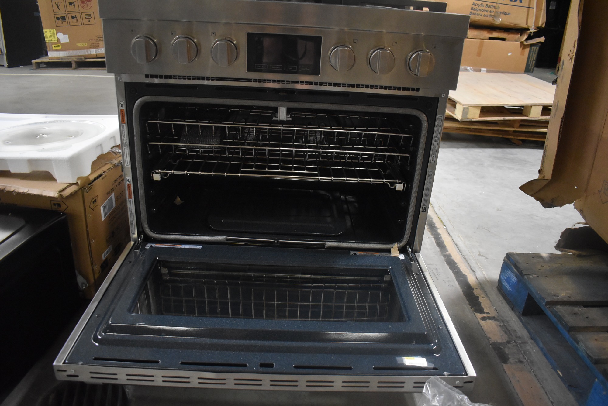 Jenn Air Jgrp436wp 36 Stainless Pro Style Gas Range Nob 44229 Hrt