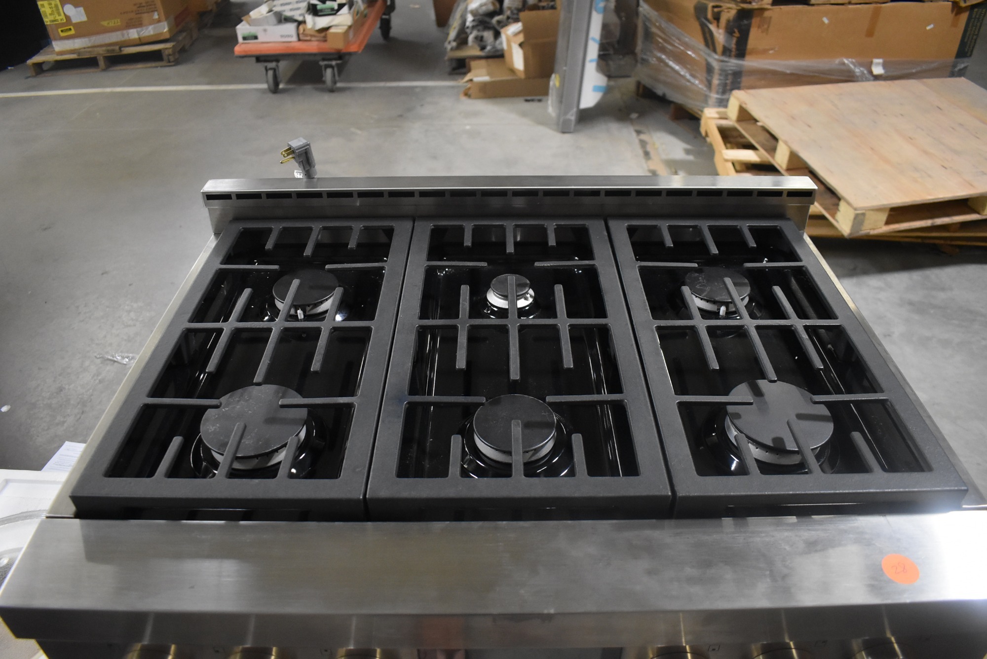 Jenn Air Jgrp436wp 36 Stainless Pro Style Gas Range Nob 44229 Hrt
