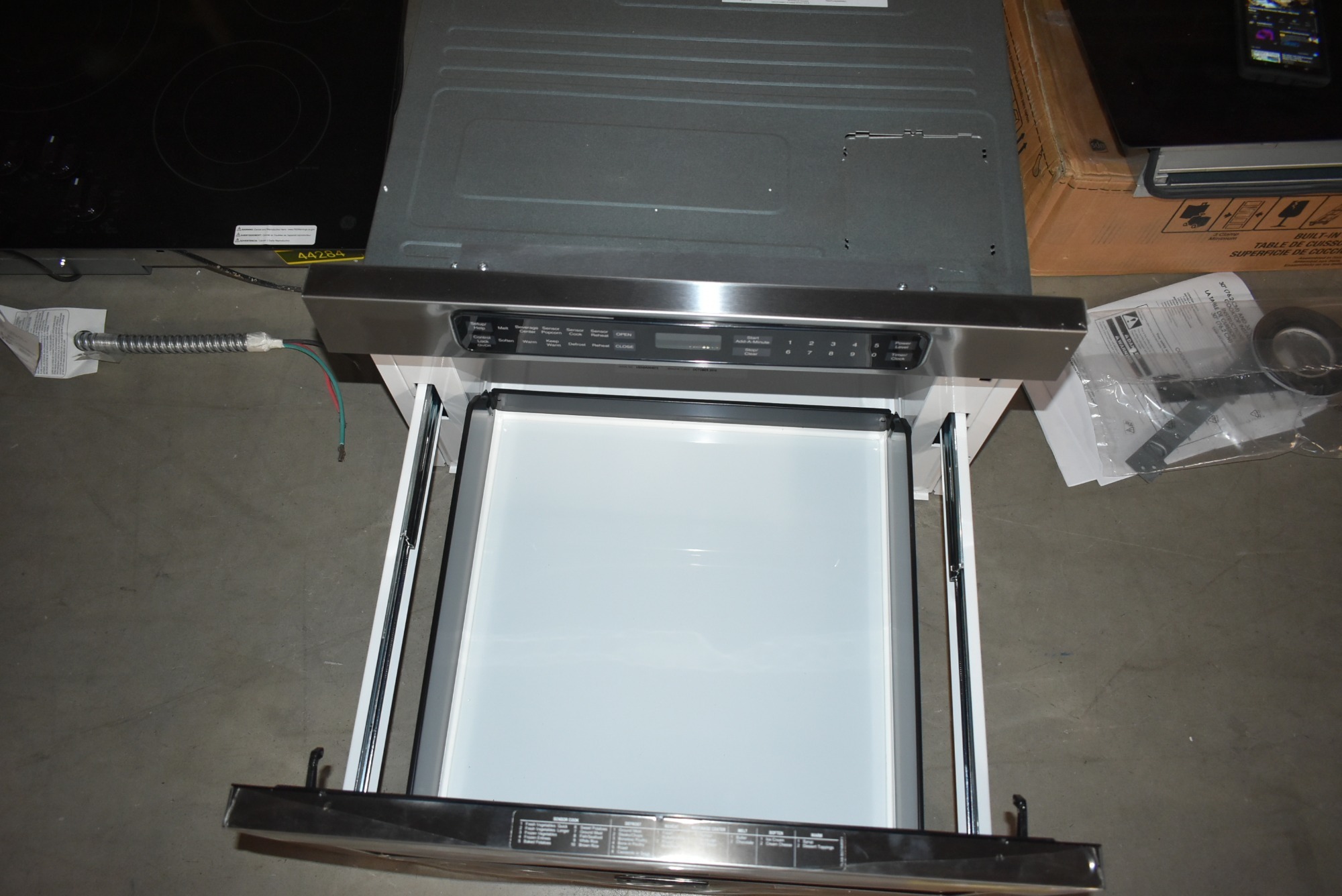 Viking Vmod5240ss 24 Stainless Built In Microwave Drawer Nob