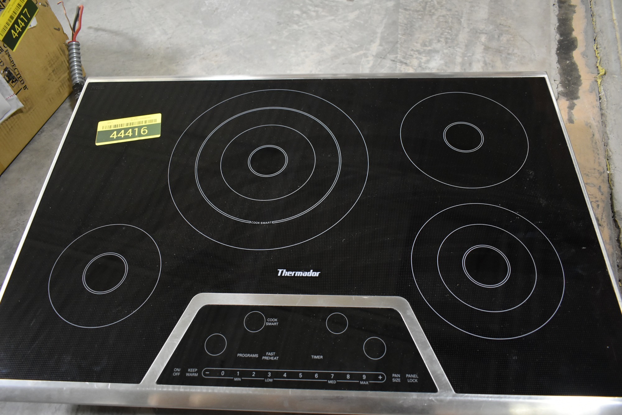 Thermador Cet304ns 30 Stainless 4 Element Electric Cooktop