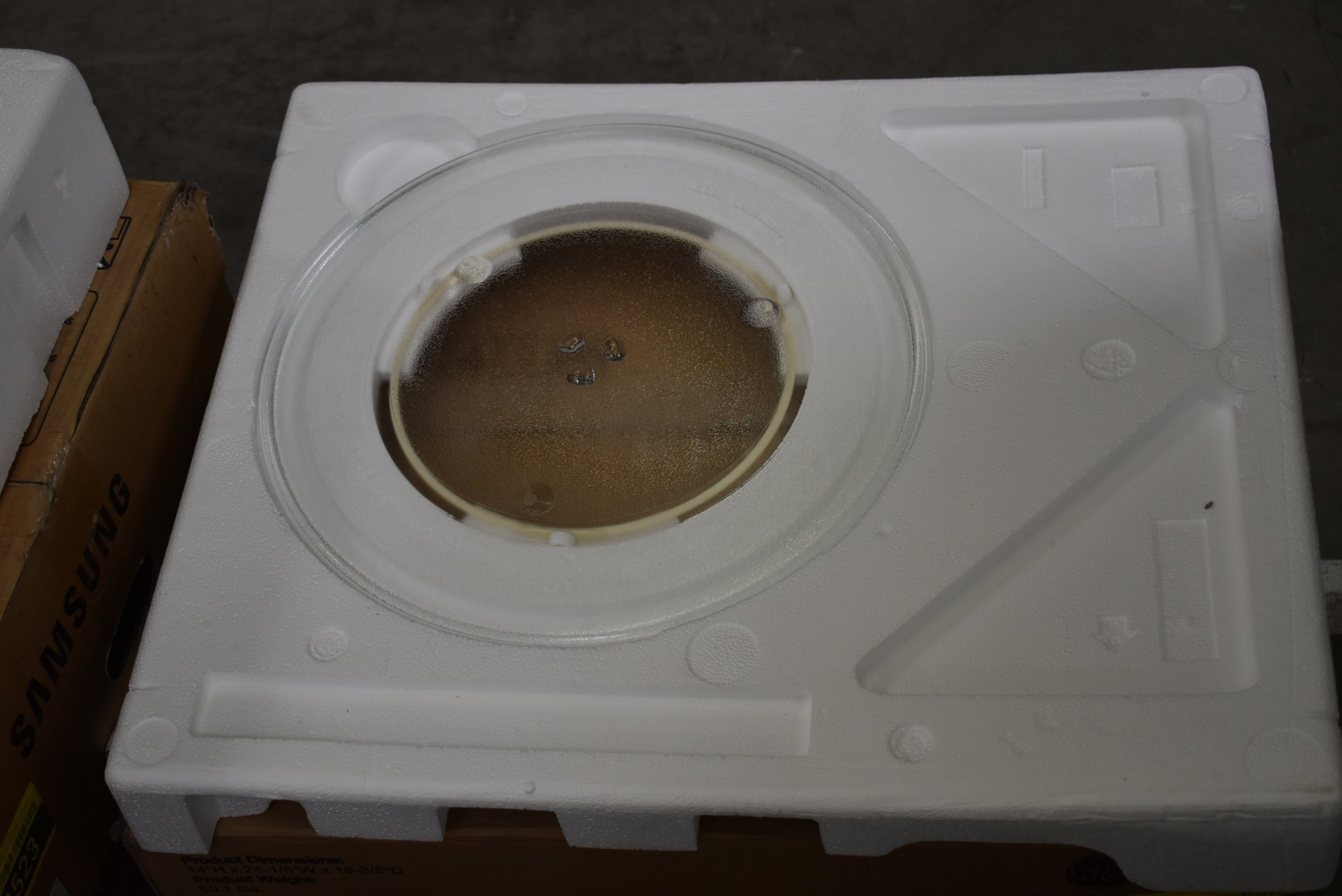 Ge Peb7227dlbb 24 Black Countertop Microwave Nob 44522 Hrt