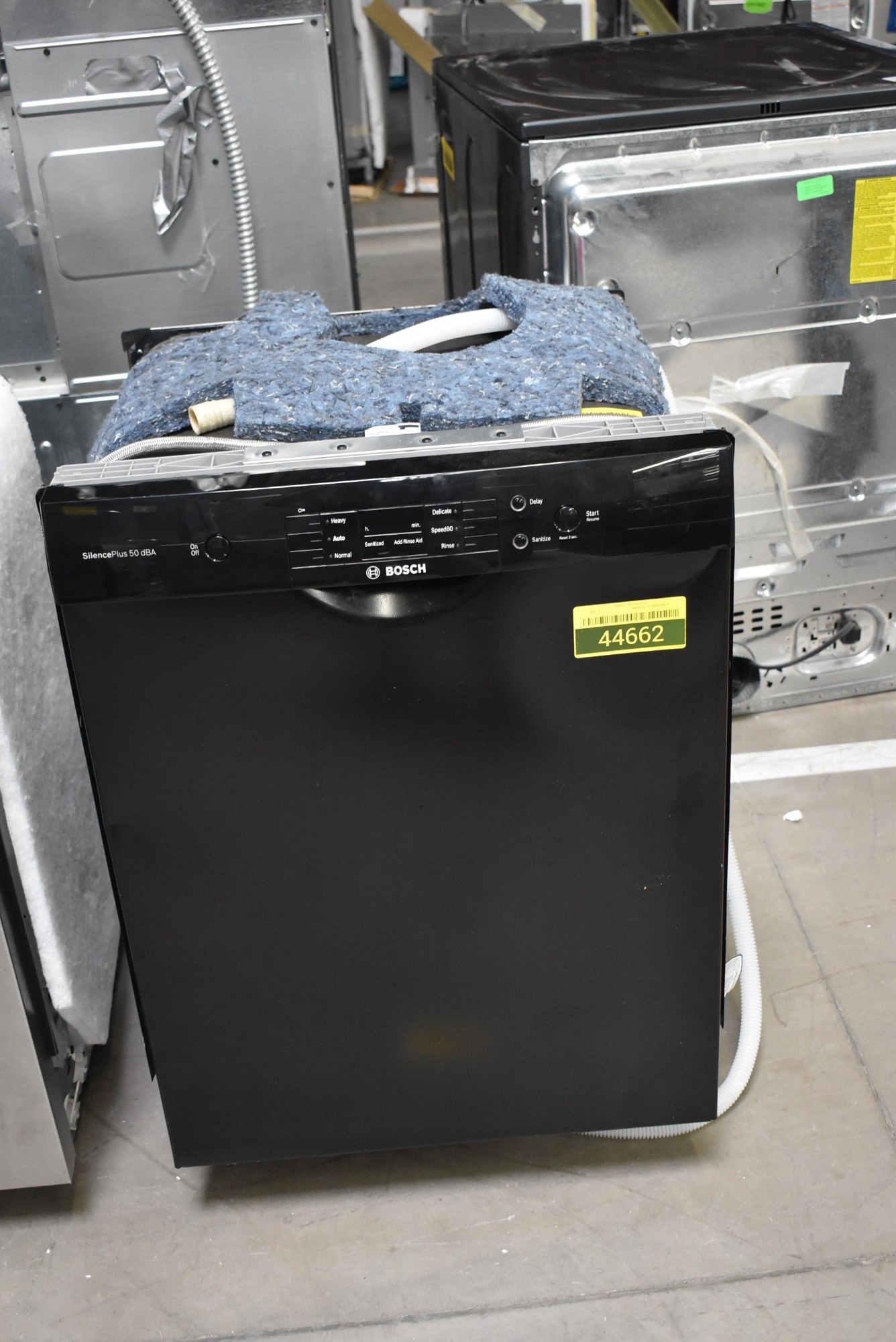 Bosch Shem3ay56n 24 Black Fully Console Dishwasher Nob 44662 Hrt