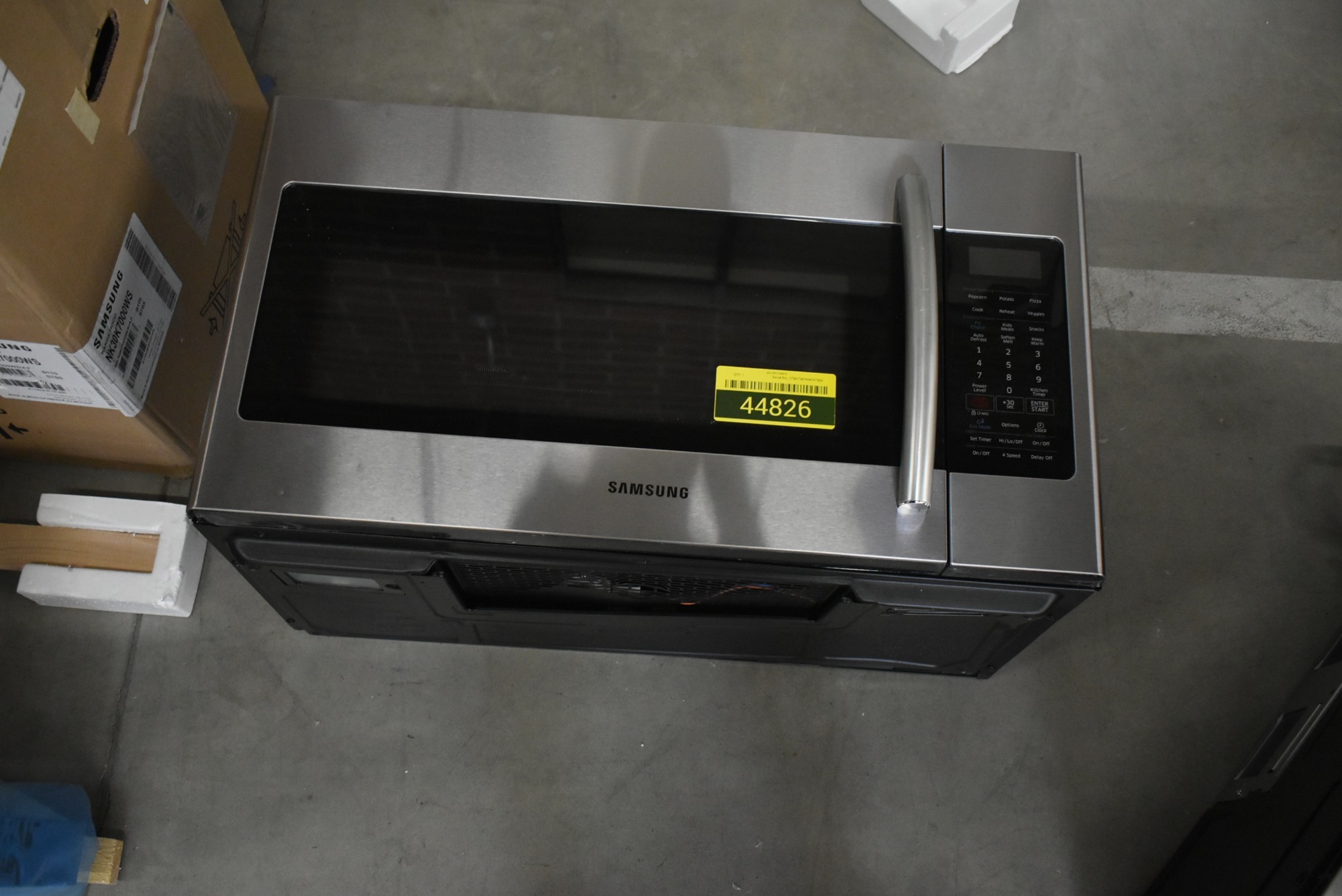 Samsung ME18H704SFS 30" Stainless OverTheRange Microwave NOB 44826