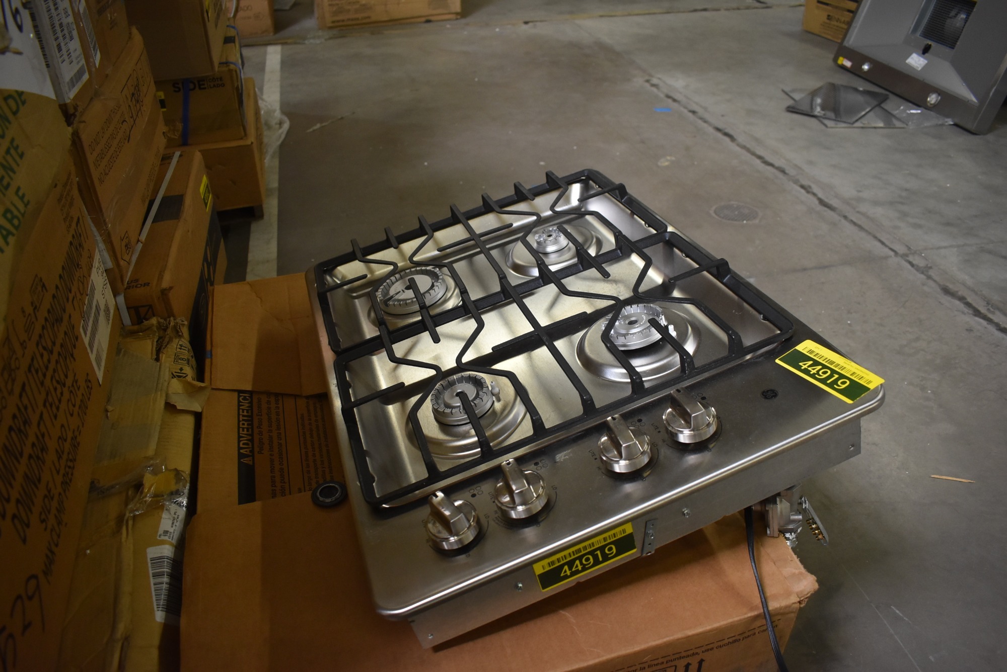 Ge Jgp3030slss 30 Stainless Gas Cooktop Nob 44919 Hrt