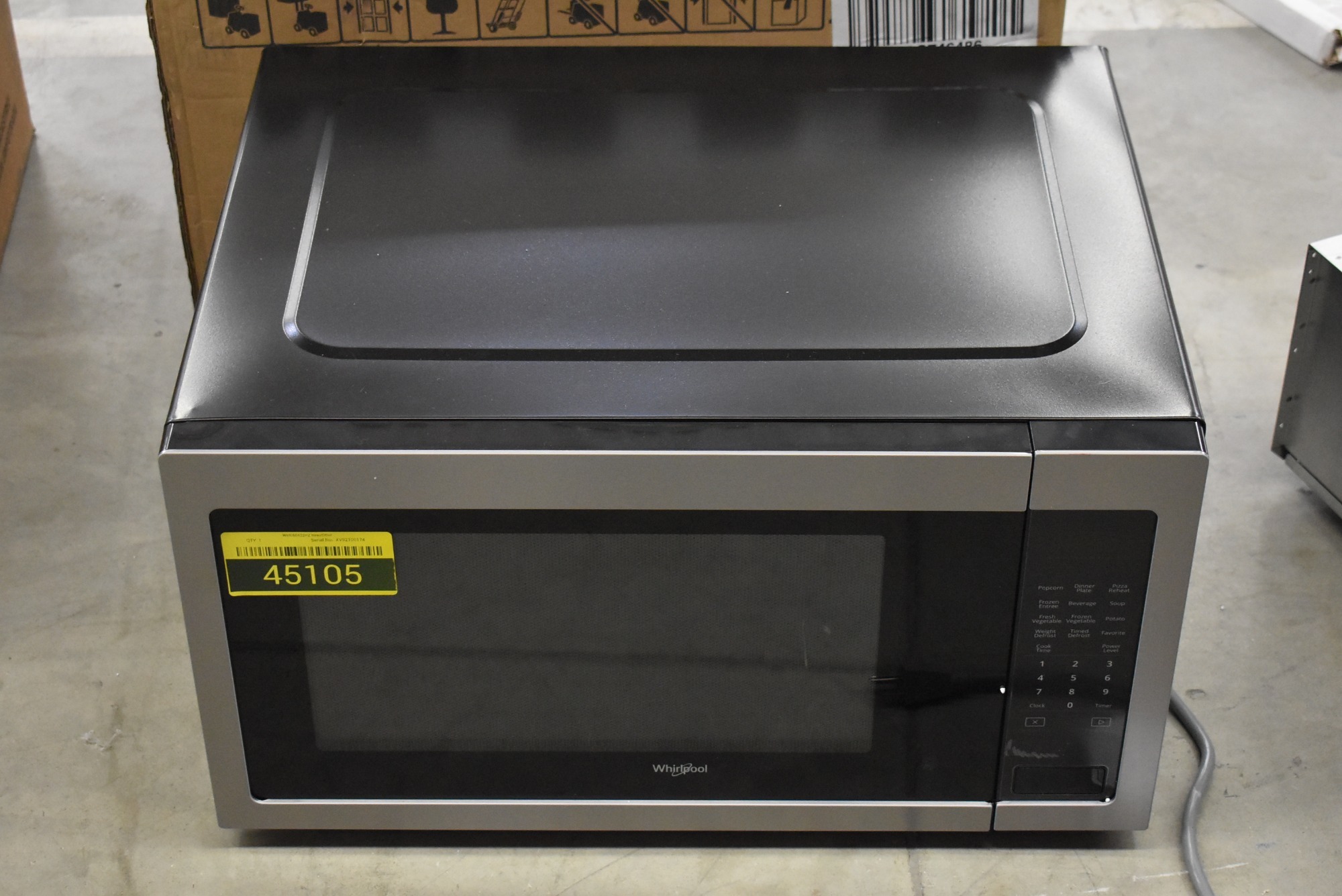 Whirlpool Wmc50522hz 24 Stainless Countertop Microwave 2 2 Cuft