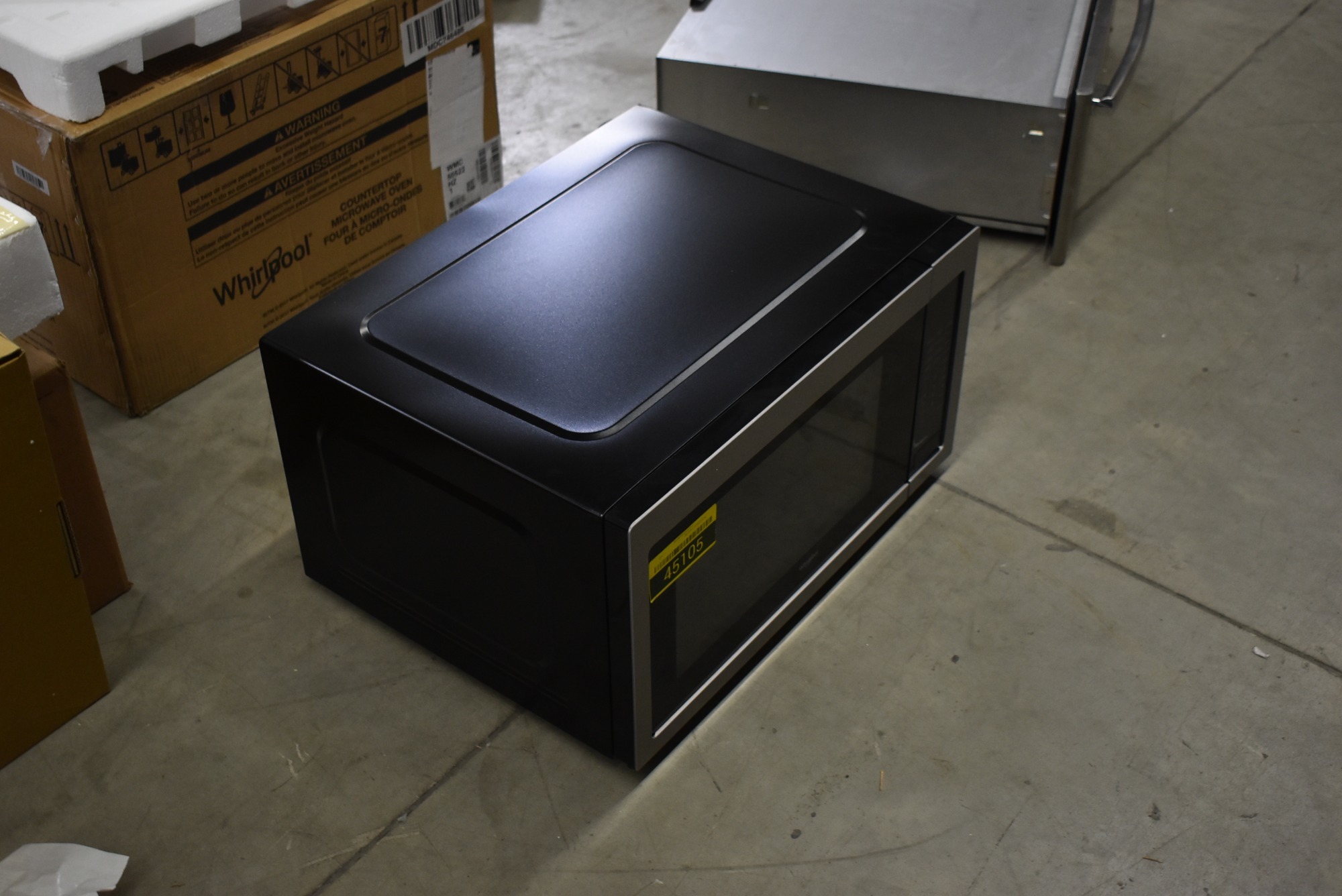 Whirlpool Wmc50522hz 24 Stainless Countertop Microwave 2 2 Cuft