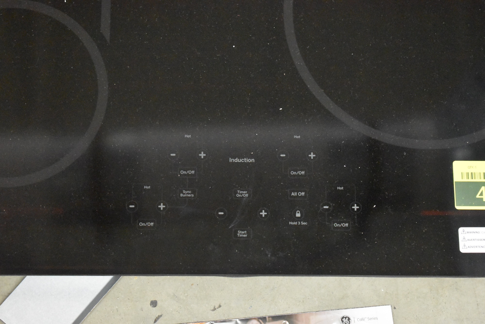 Ge Profile Php9030djbb 30 Black Electric Induction Cooktop Nob