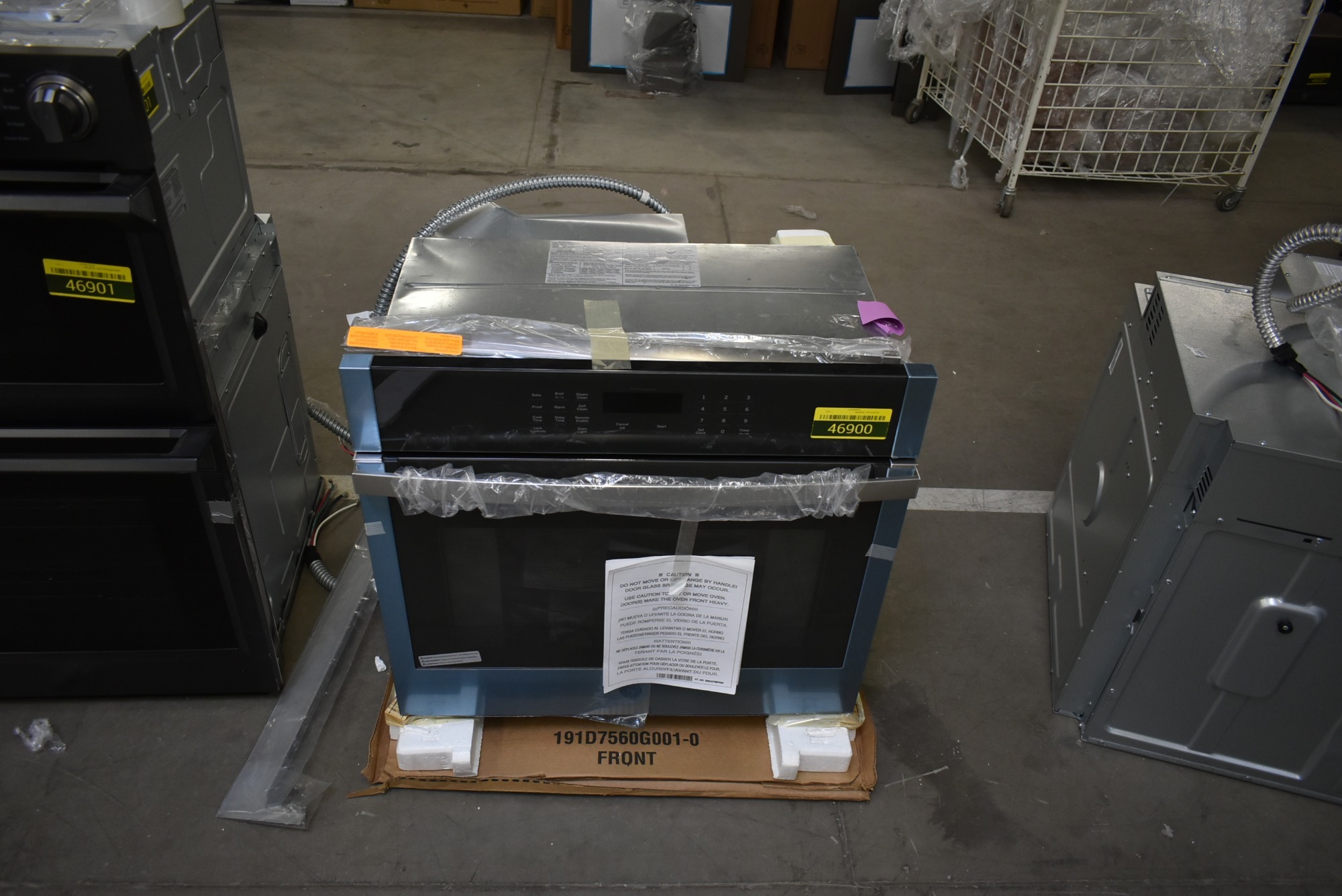 Ge Jts3000snss 30 Stainless Electric Single Wall Oven Nob