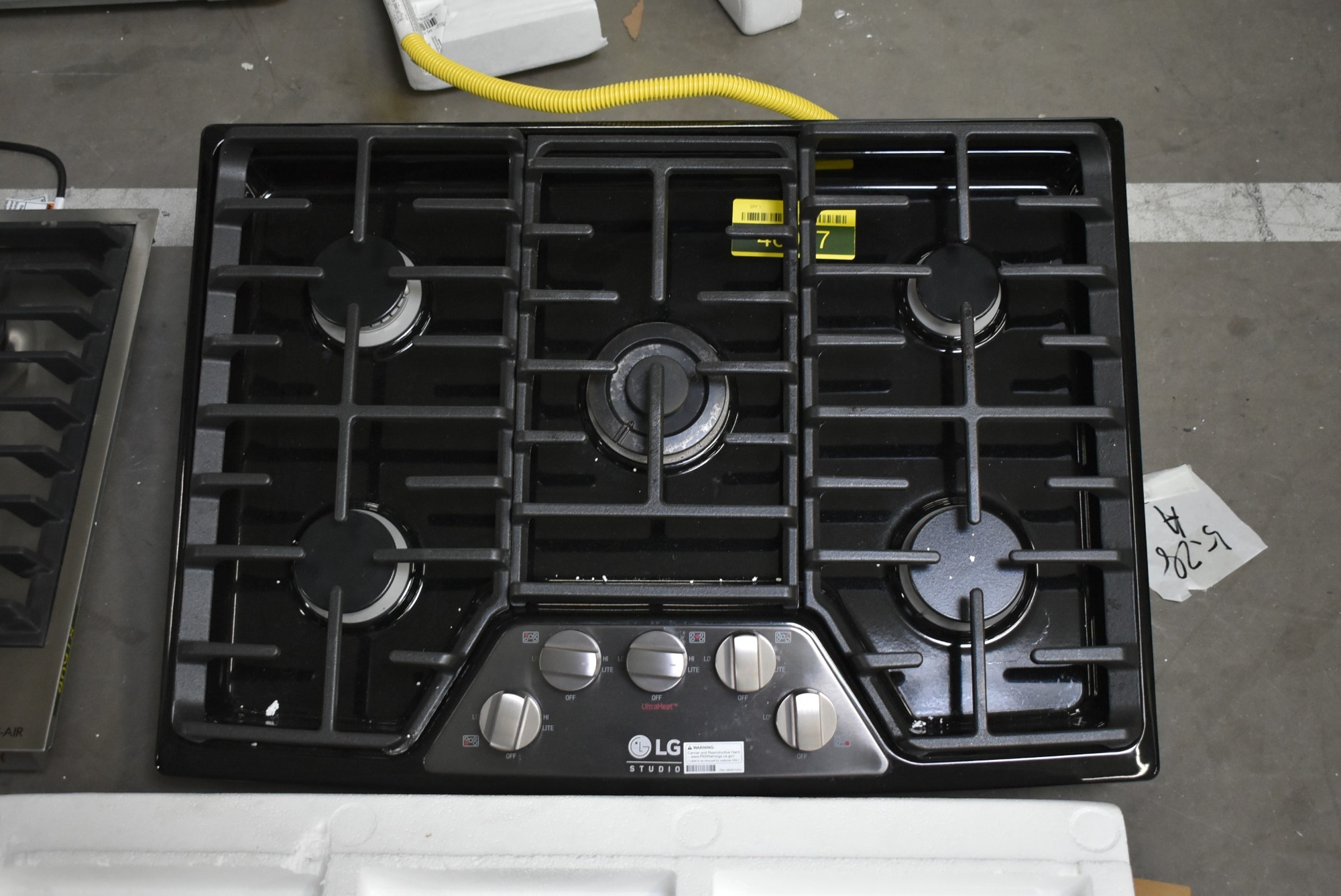 Lg Lscg307bd 30 Black 5 Burner Gas Cooktop 46917 Hrt