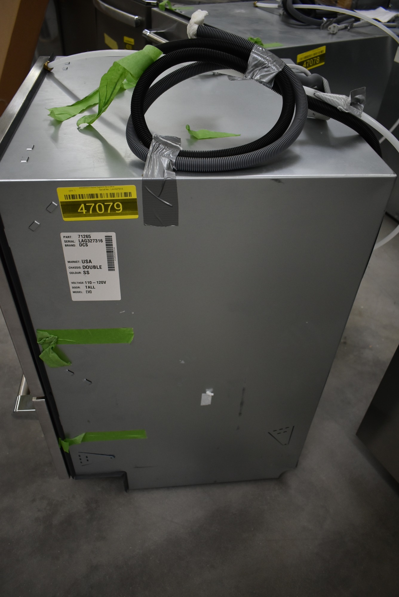 Dcs Dd24dv2t7 24 Stainless Dual Drawer Dishwasher 47079 Hrt