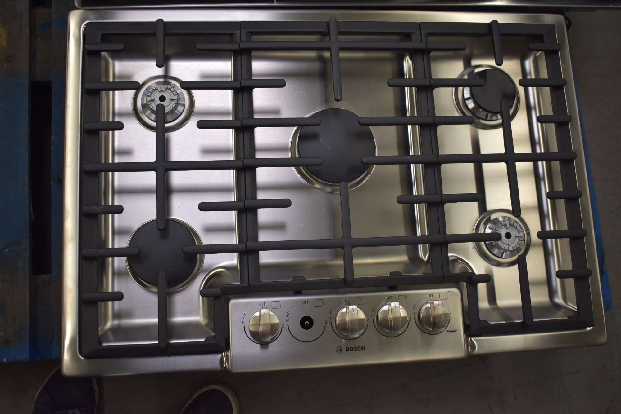 Bosch NGM8056UC 30" Stainless 5Burner Gas Cooktop NOB 47222 HRT