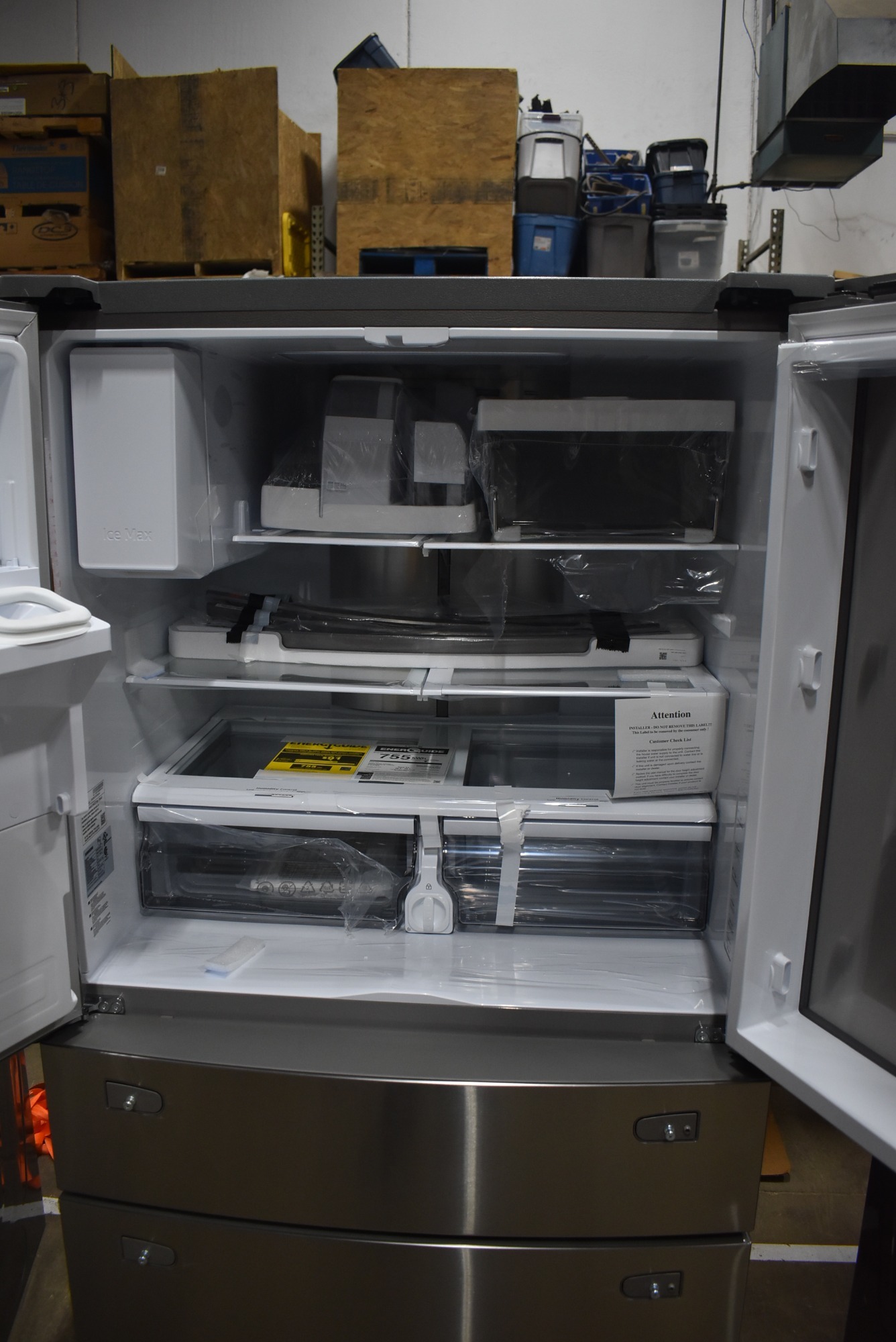 Samsung Rf28r7351sr 36 Stainless French Door Refrigerator Nob