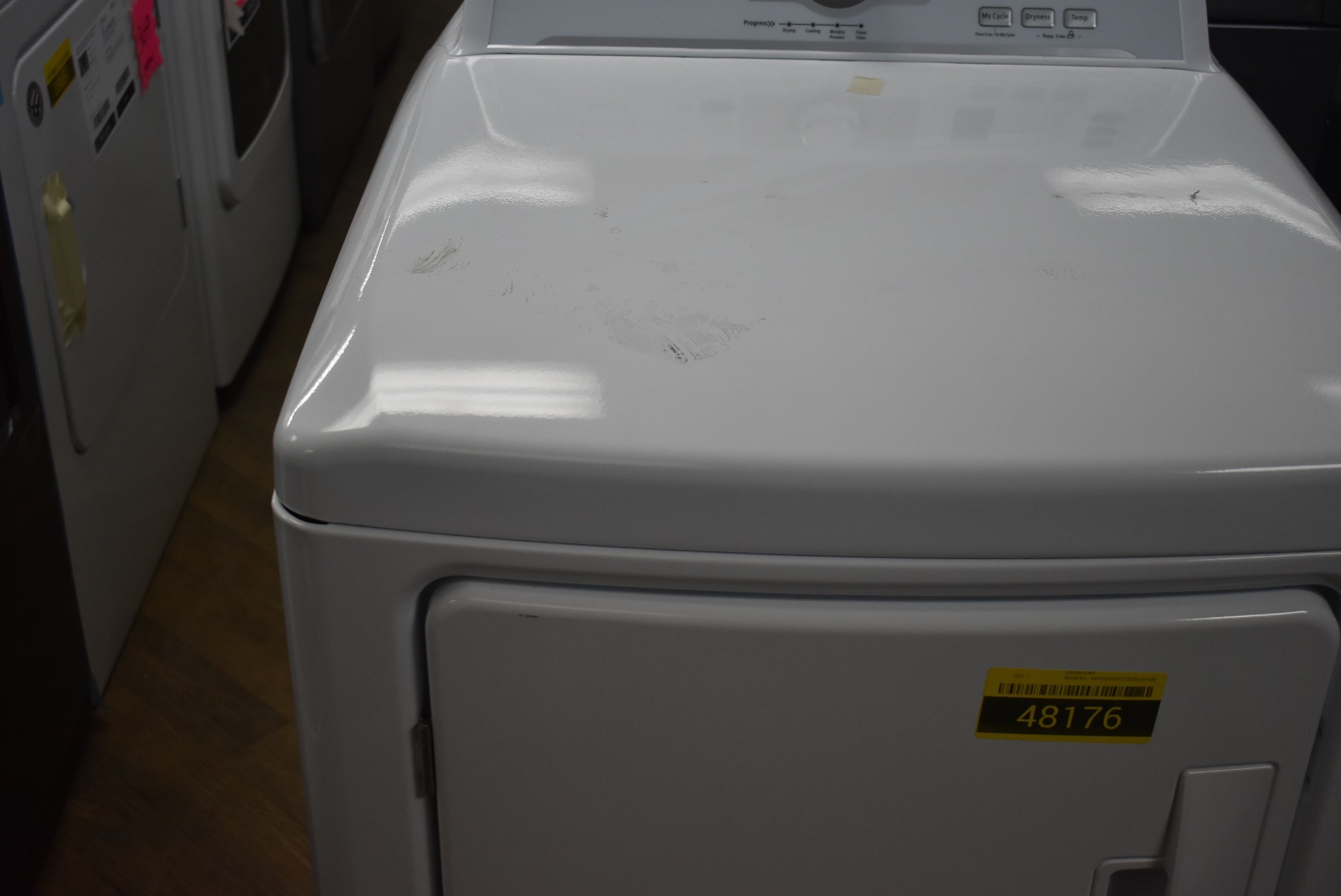 Insignia NSFDRE67WH 27" White FrontLoad Electric Dryer NOB 24771 CLW