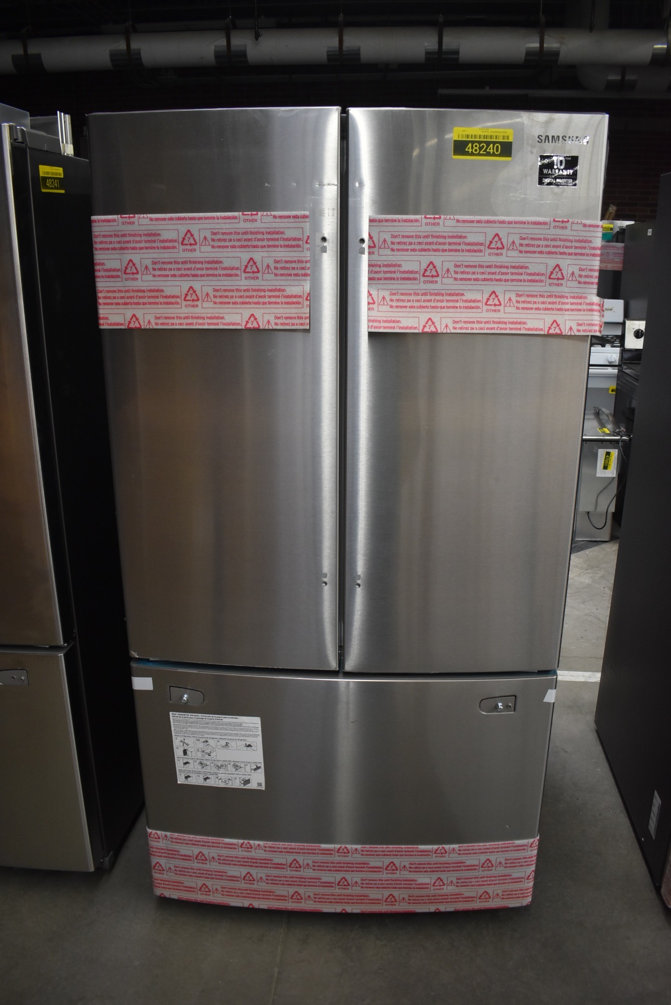 Samsung Rf260beaesr 36 Stainless French Door Refrigerator