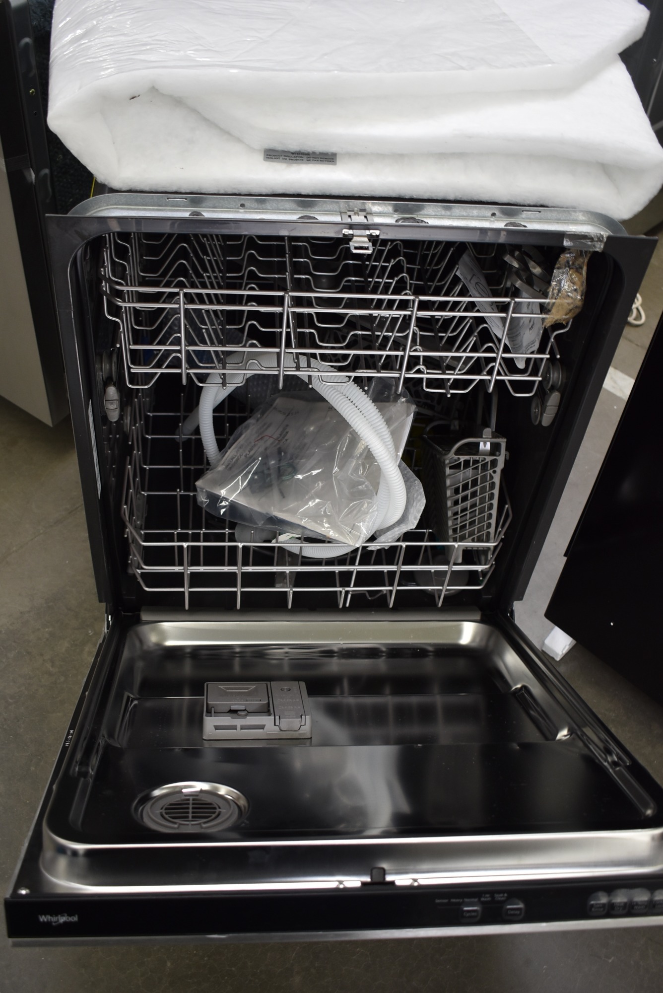 Whirlpool Wdt730pahz 24 Stainless Fully Integrated Dishwasher Nob