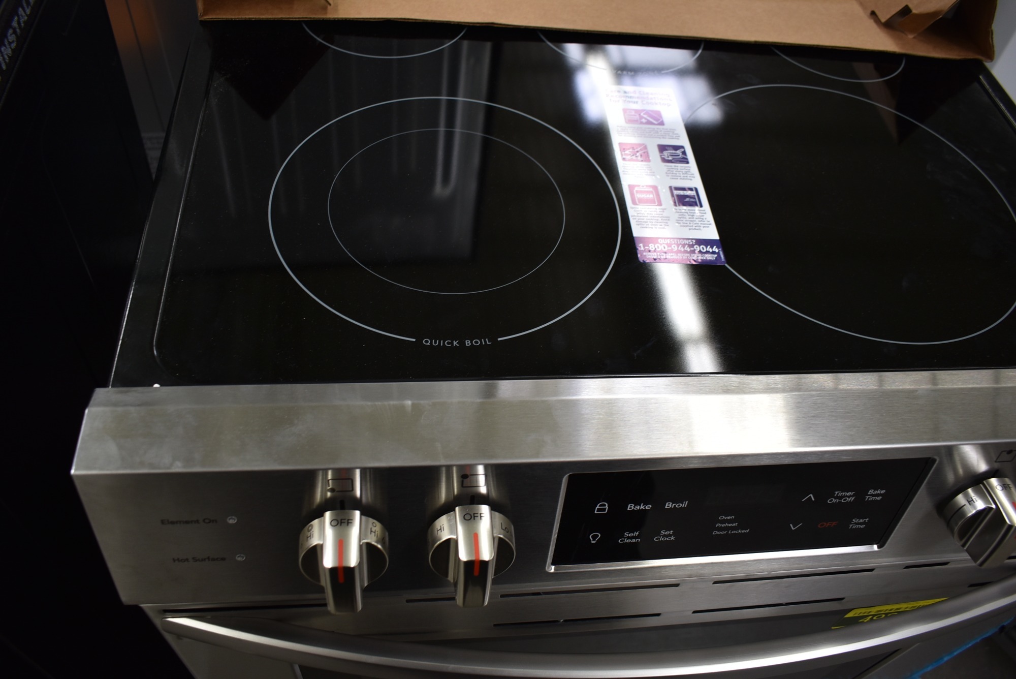 Frigidaire Ffeh3054us 30 Stainless Slide In Electric Range Nob