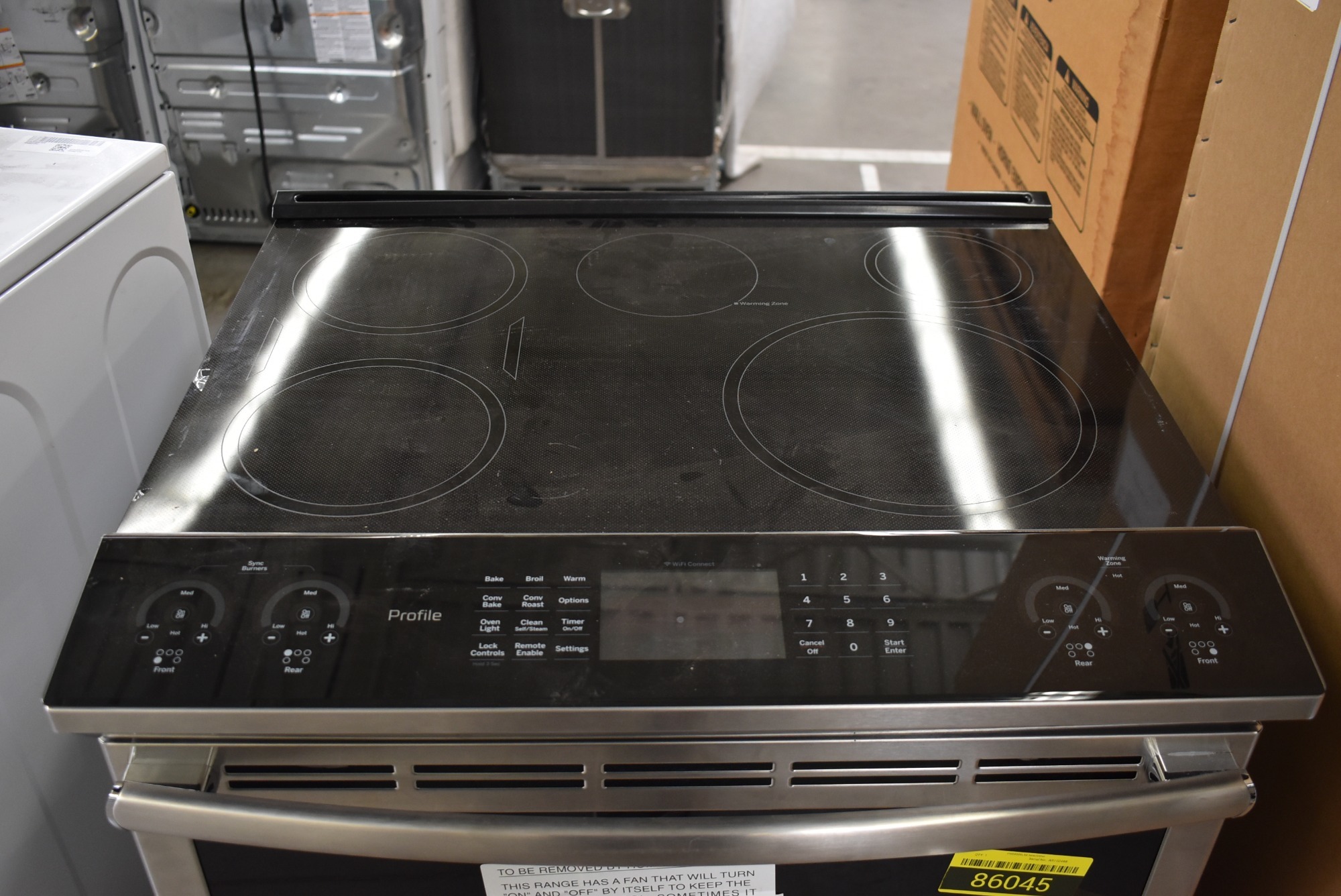 GE Profile PHS930SLSS 30" Stainless Steel Electric Range ...