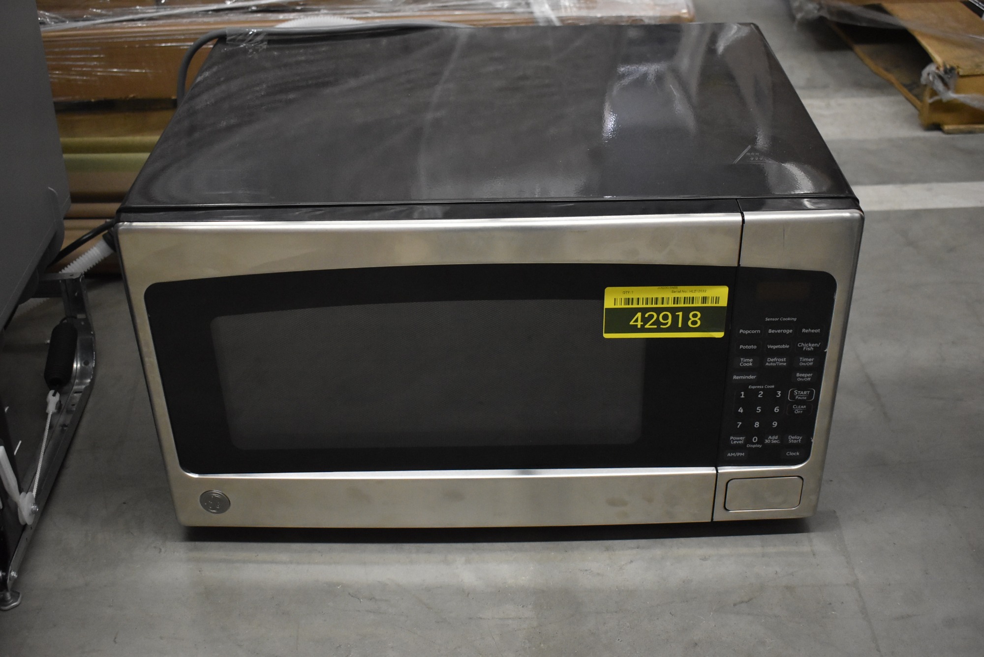 Ge Jes2051snss 24 Stainless Countertop Microwave Nob