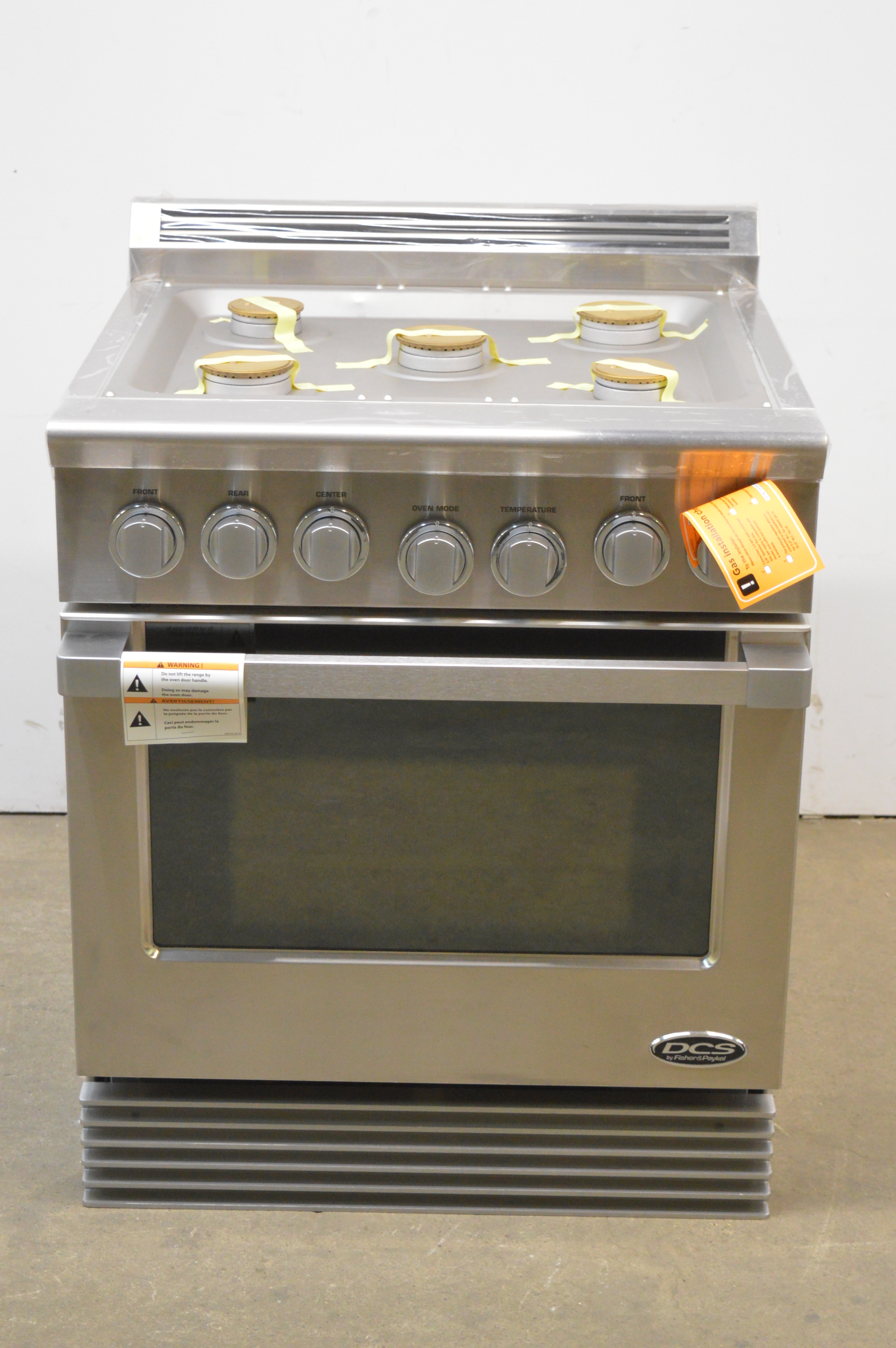 DCS Professional RDU305N 30" Stainless Steel Dual Fuel Range 713 eBay