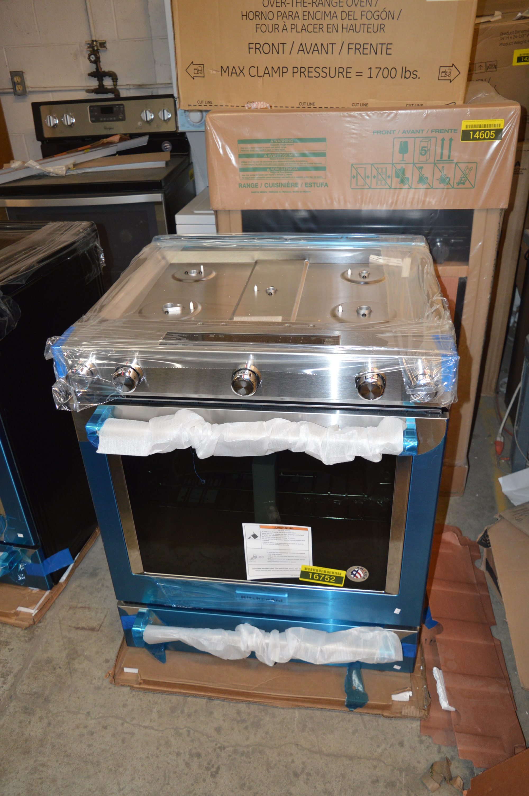 KitchenAid KSDB900ESS Electric SlideIn Range with Baking Drawer