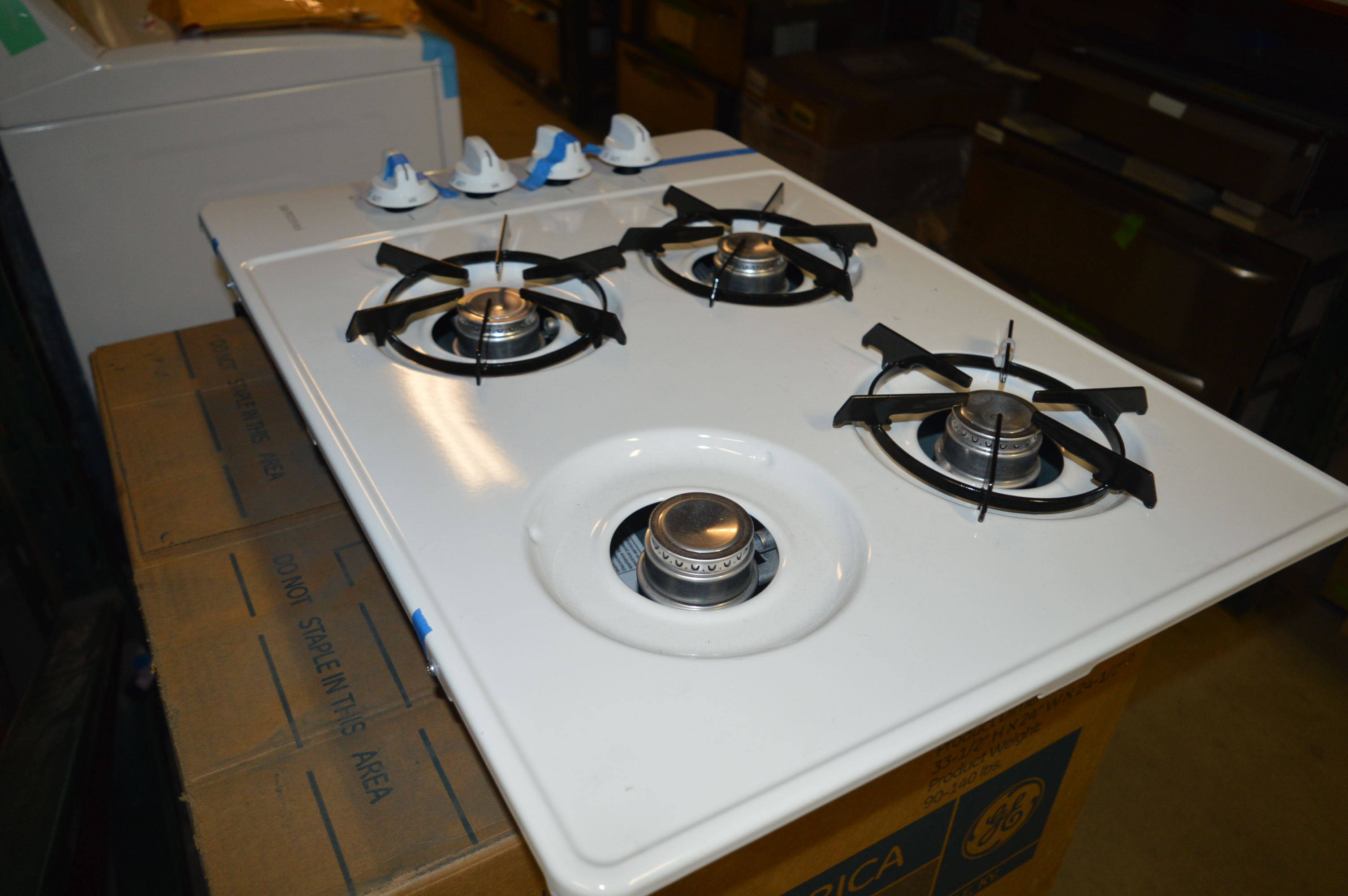 Frigidaire Ffgc3005lw 30 White Gas 4 Burner Cooktop 19586
