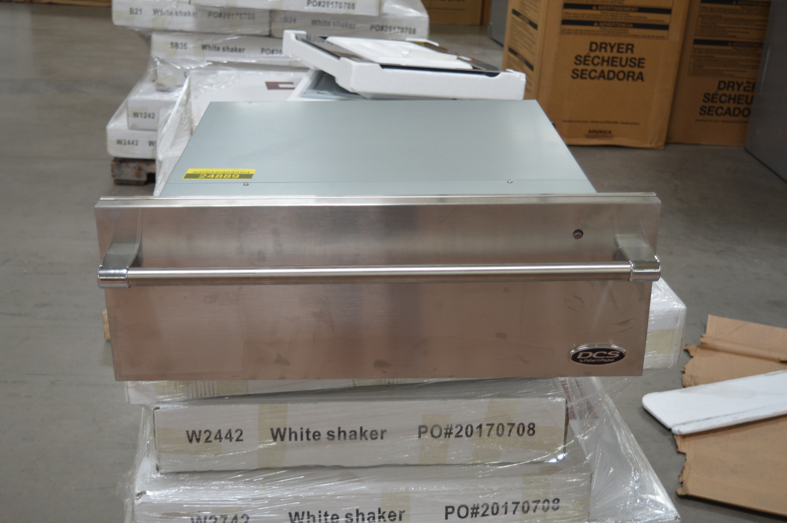 Dcs Wdv30 30 Stainless Warming Drawer 1 6 Cu Ft 500 Watt