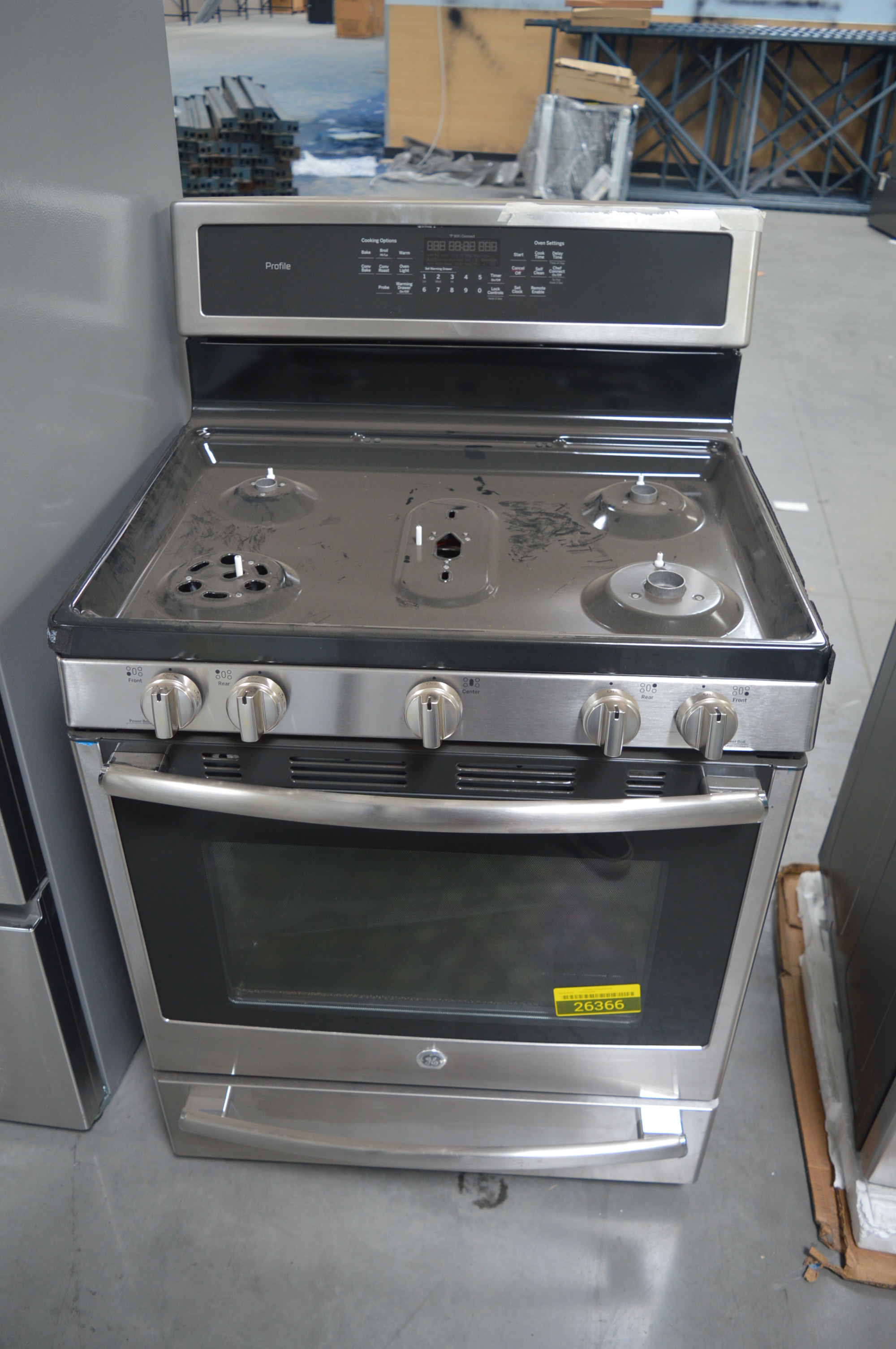 Ge P2b940sejss 30 Stainless Freestanding Dual Fuel Range
