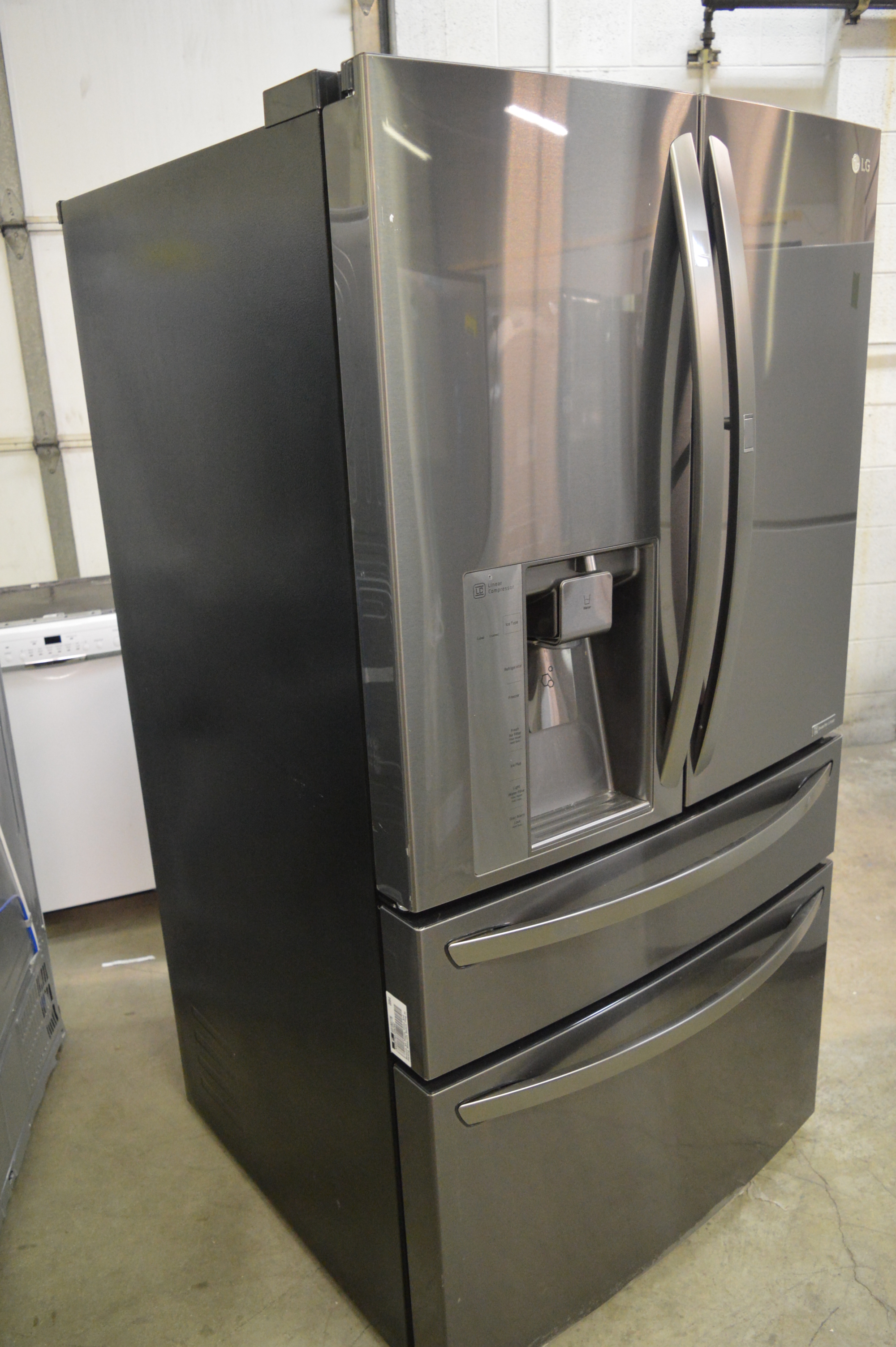 LG LMXS30776D 36" Black Stainless French Door Refrigerator NOB 11061 48231787000 eBay