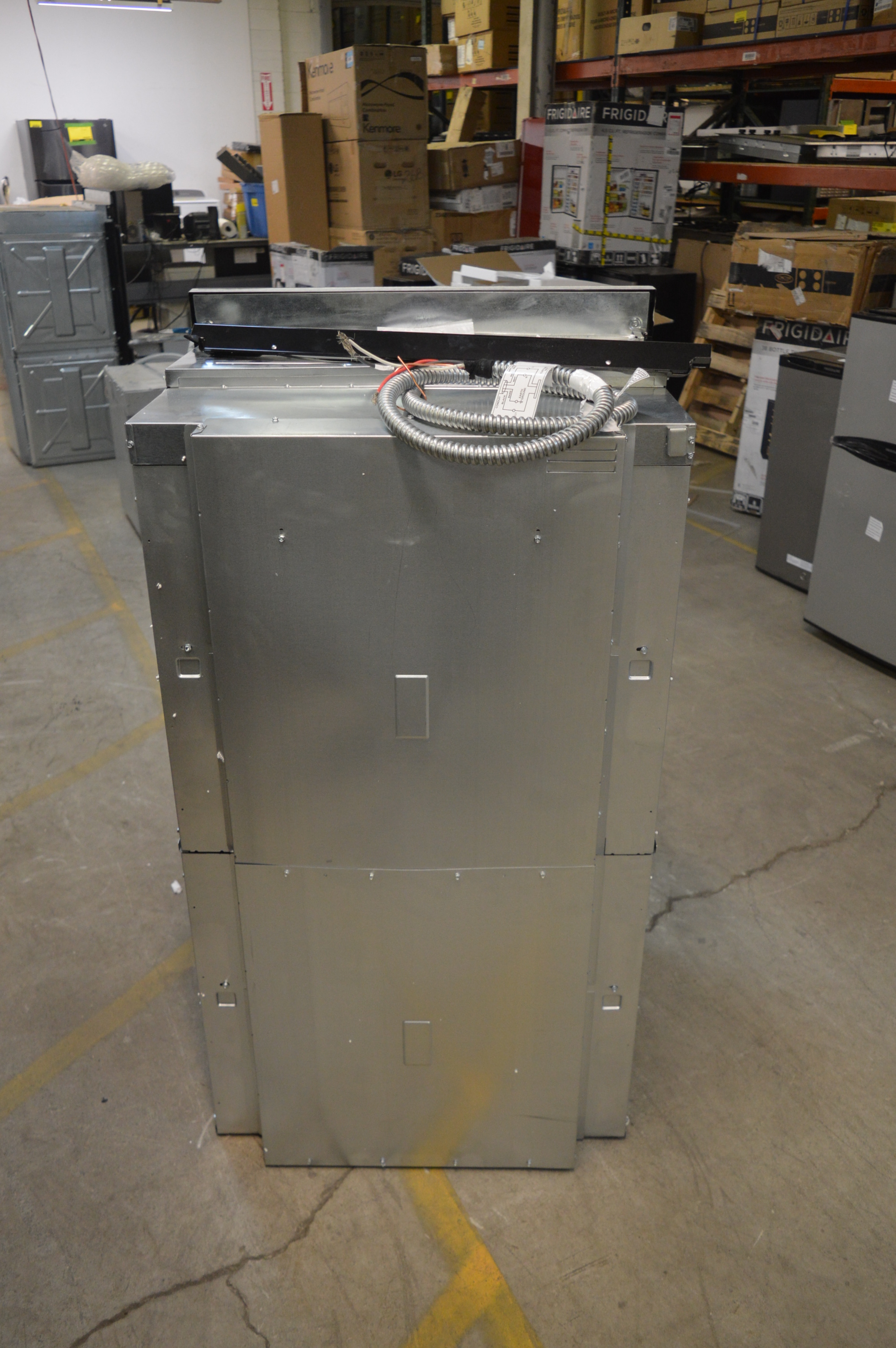 JennAir JJW2830DB 30" Black Floating Glass Double Wall Oven NOB 5407